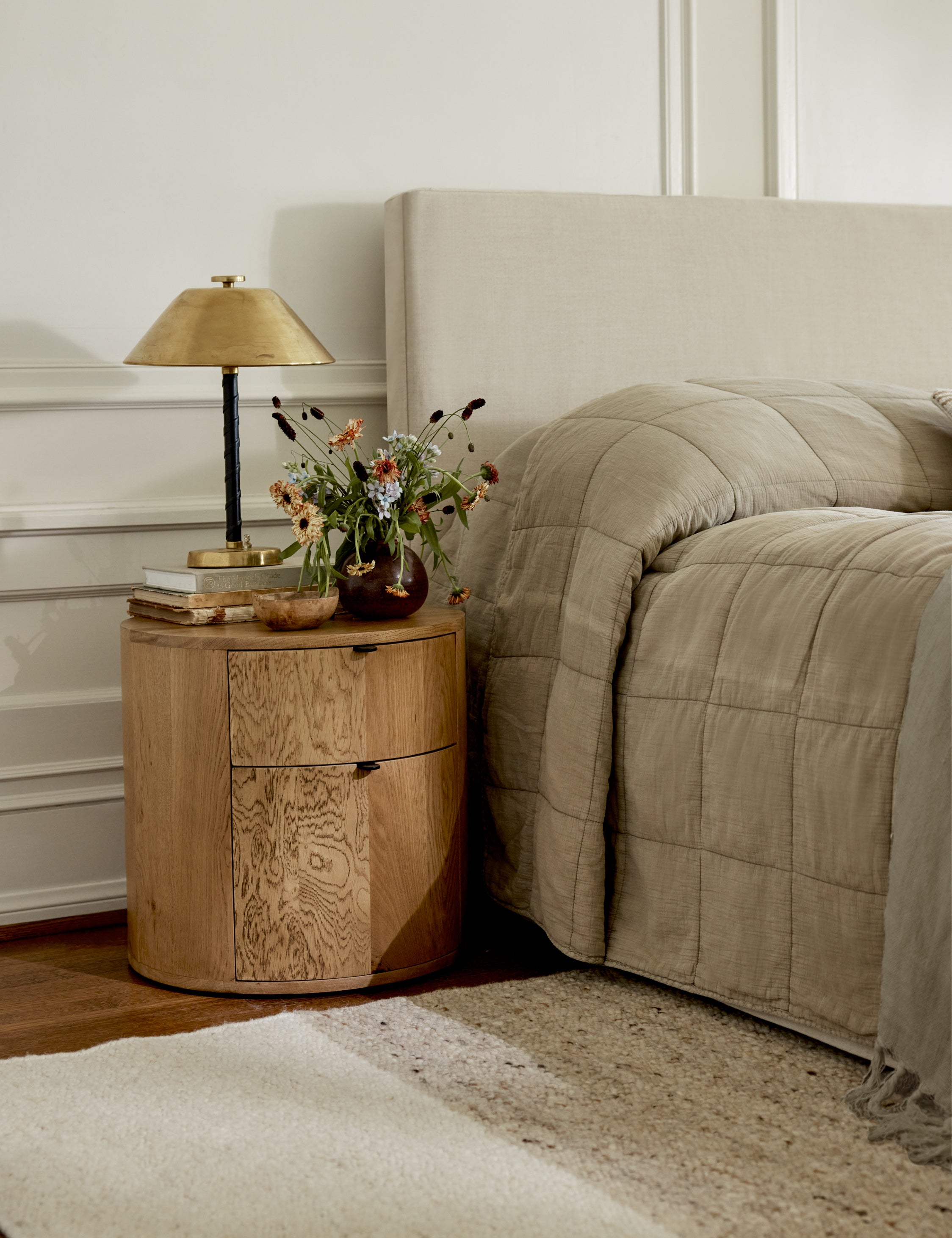 Lulu and Georgia Kono 2-Drawer Nightstand – Natural - view 2