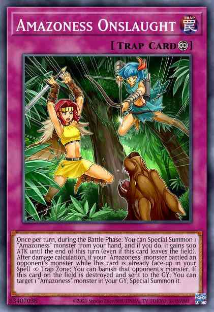 Yu-Gi-Oh! Amazoness Onslaught - LDS1-EN025 - Common - 1st Edition