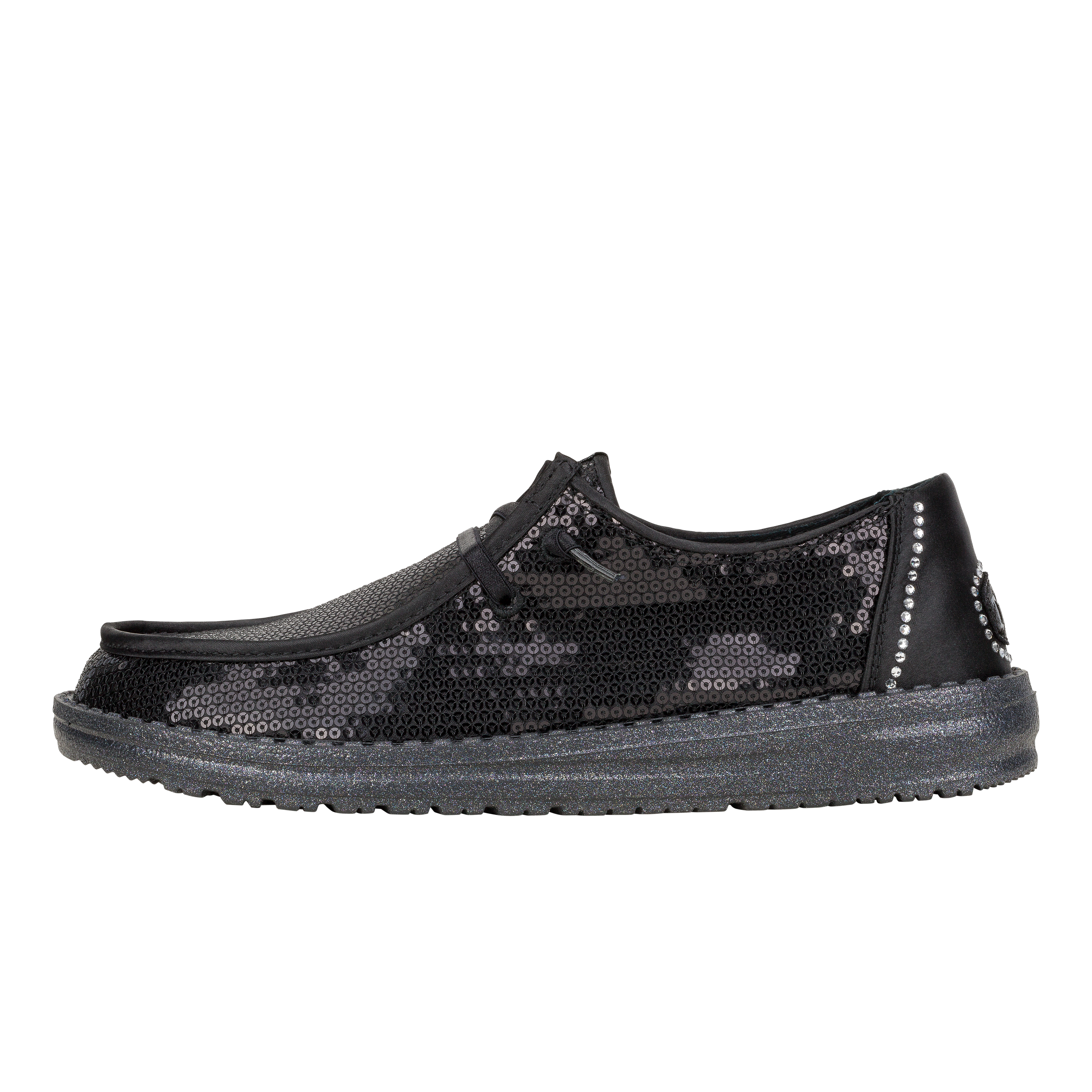 HEYDUDE shoes Wendy Disco Sequin - Black – Women's