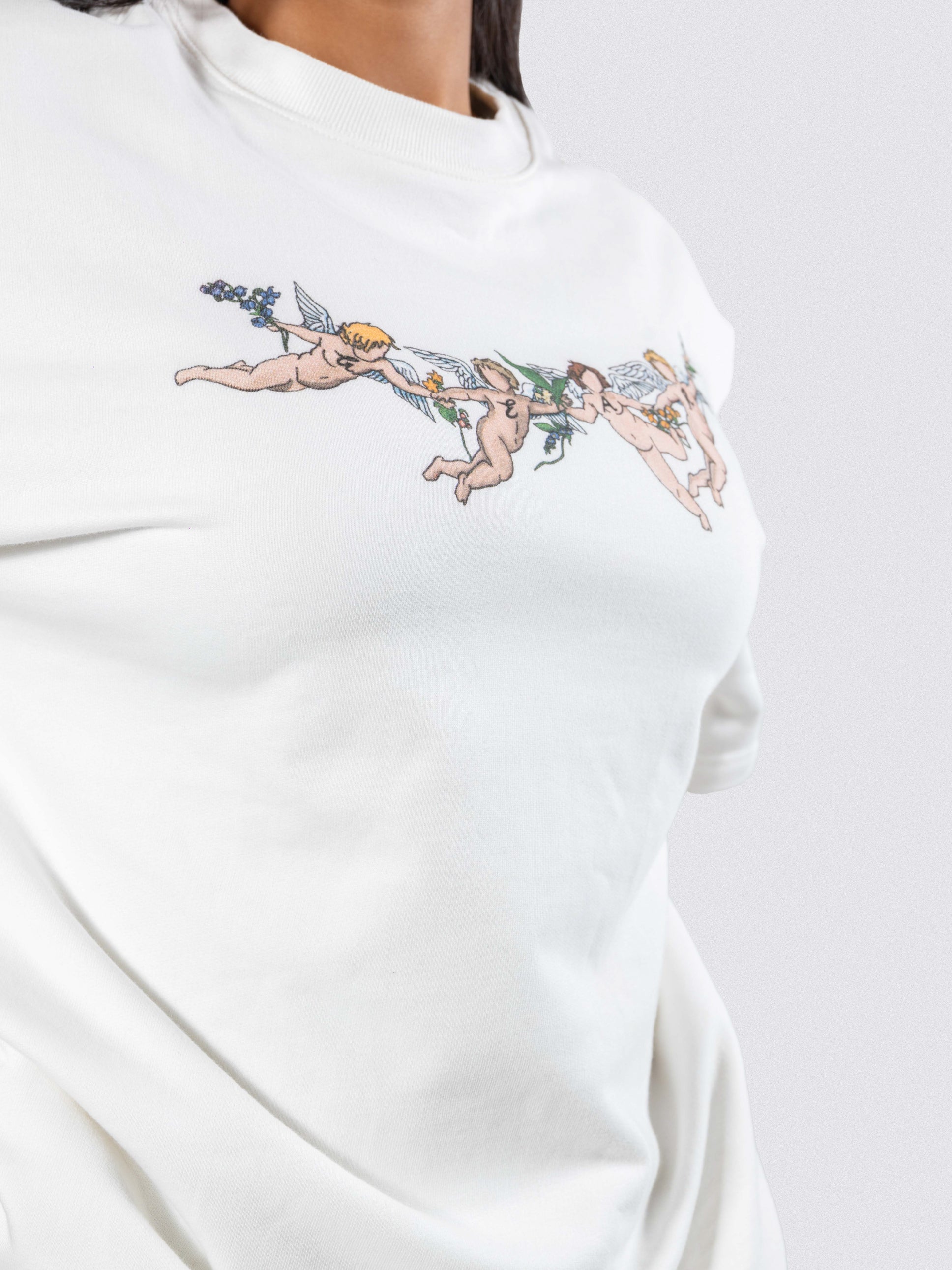 MNST GEAR Angel Wreath Tee – White - view 4