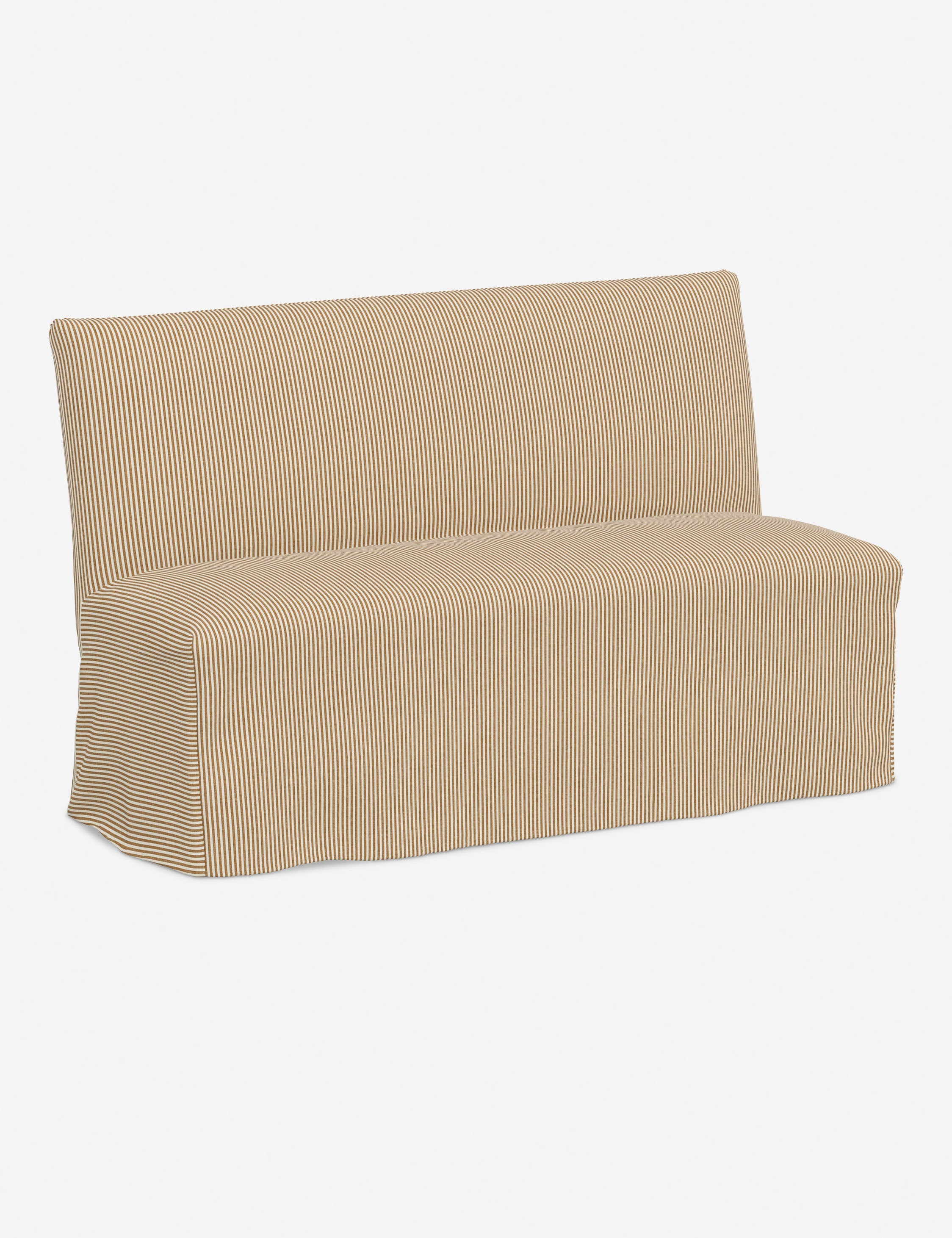 Lulu and Georgia Haddan Slipcover Dining Bench - view 80