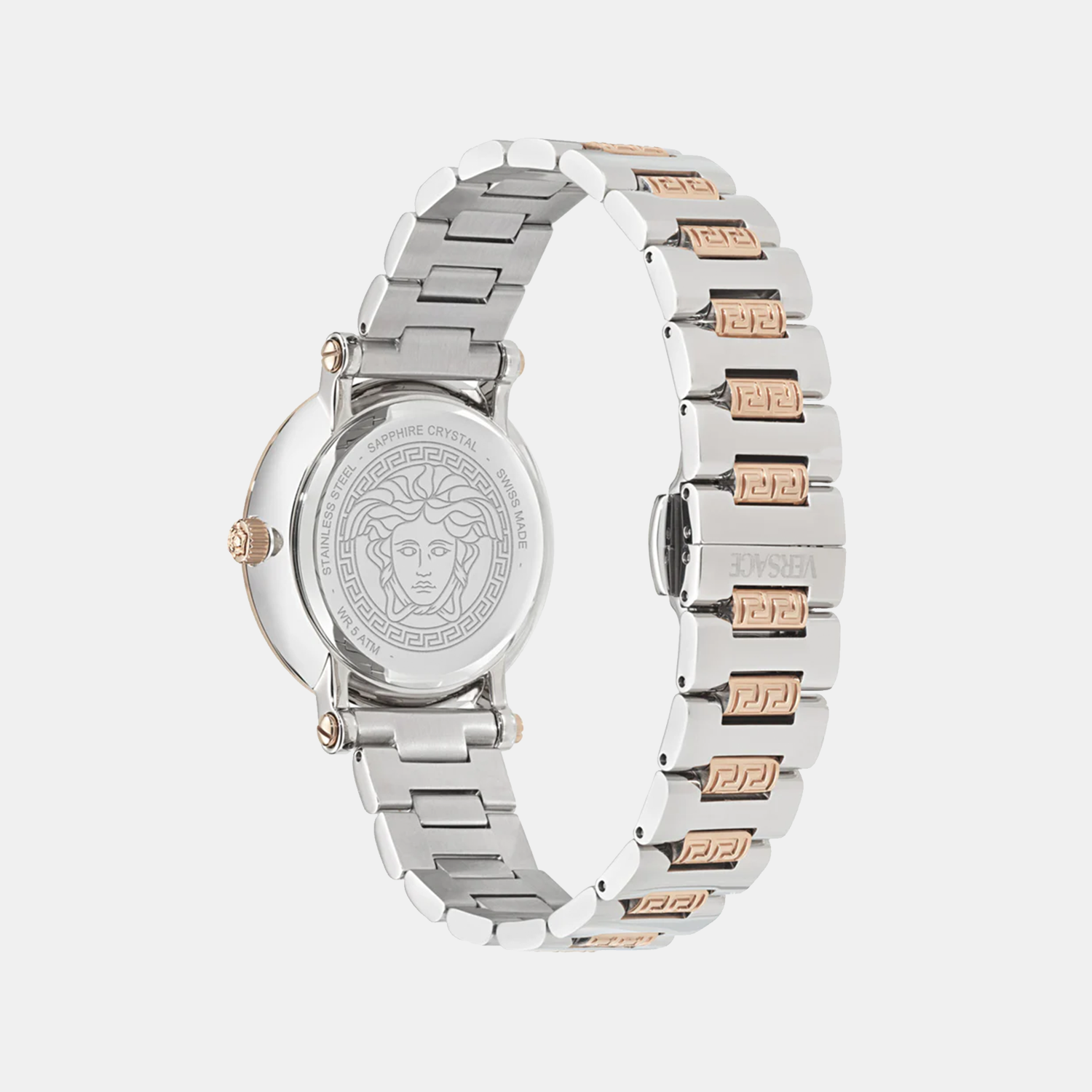 Versace Greca Sphere Women Quartz Silver Dial Analog Stainless Steel Watch VE9C00624 - view 2