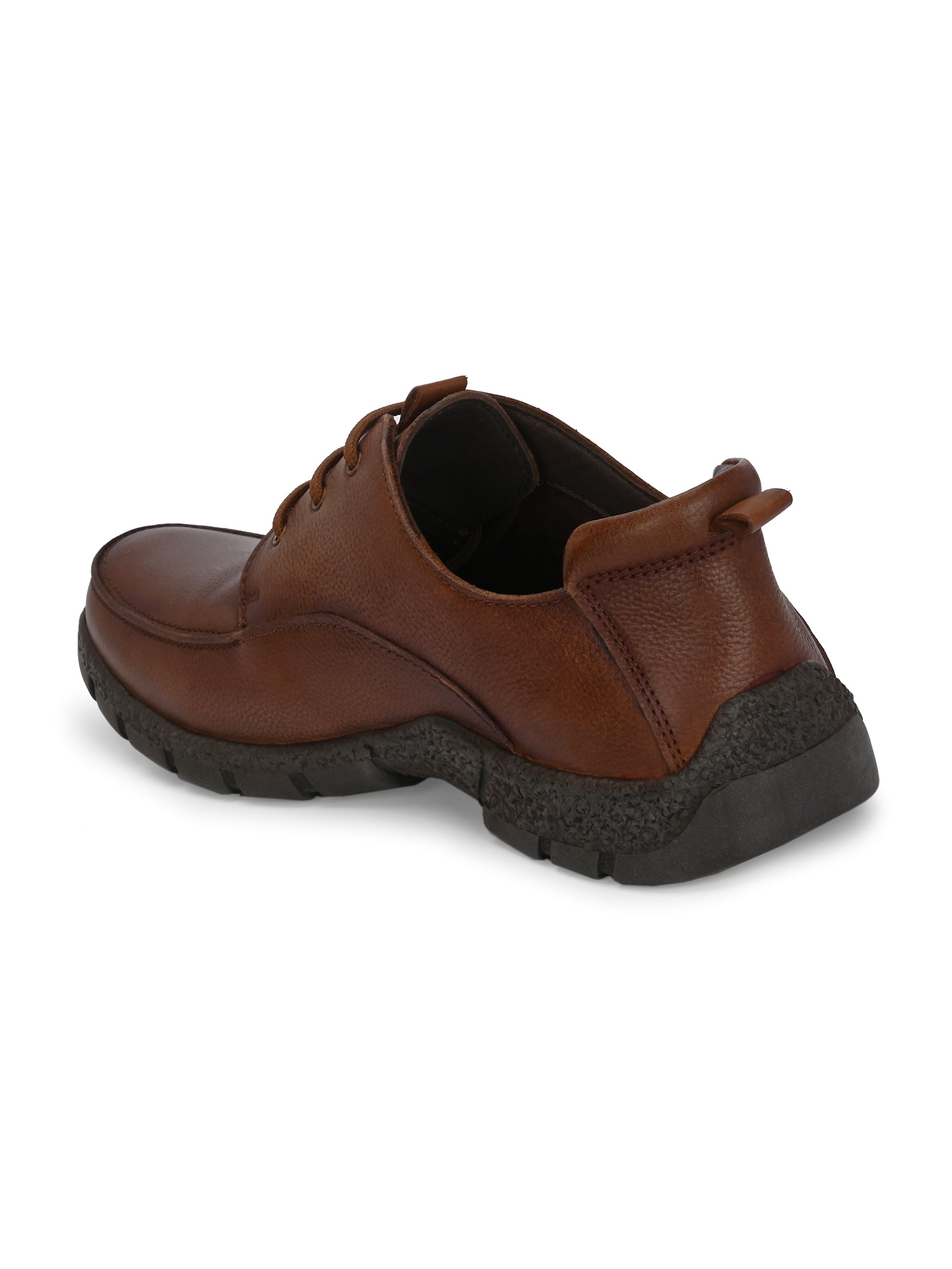 Mudtrail Lace-Up Shoes by Aspeerio – Brown - view 8