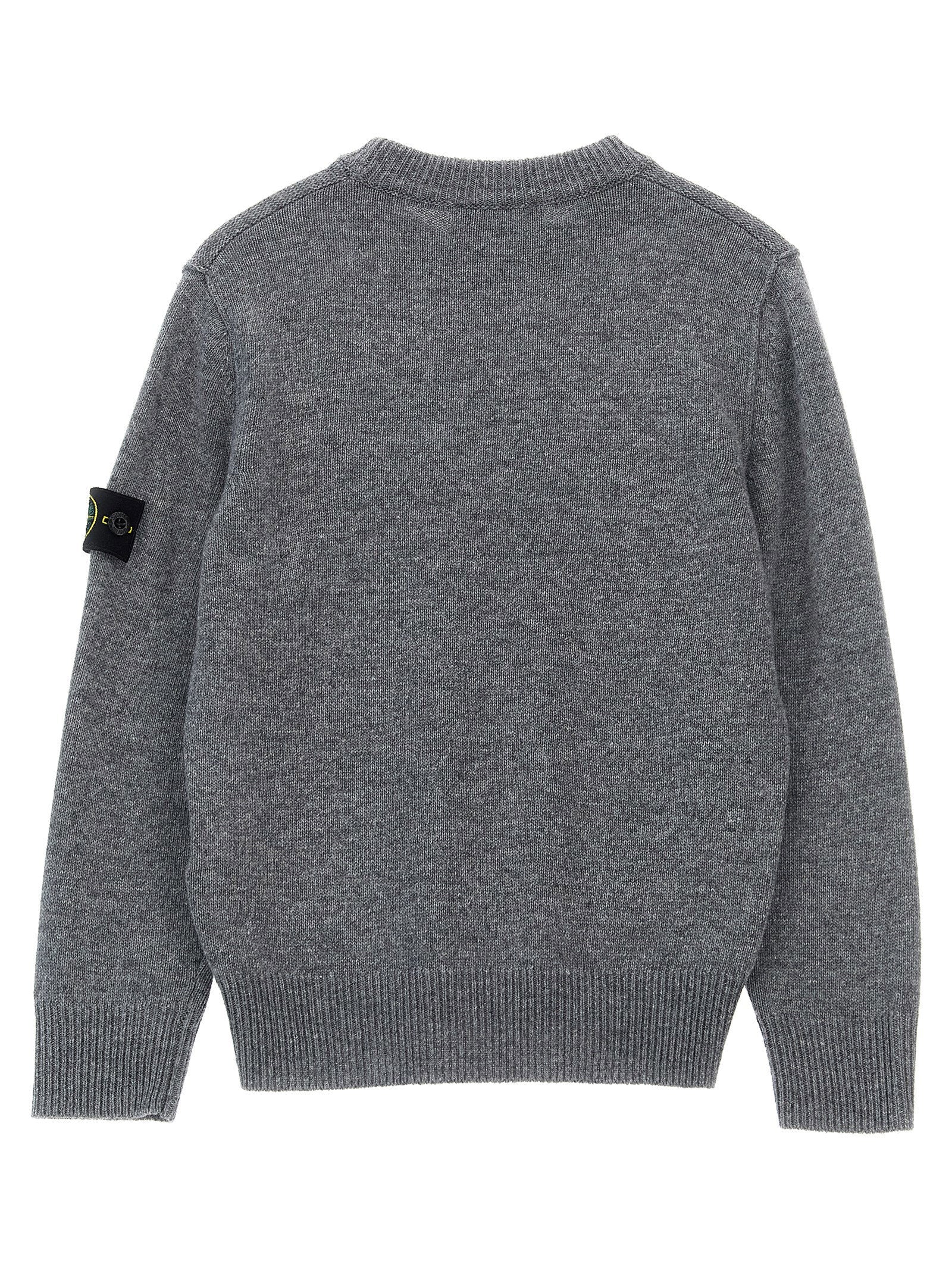 Stone Island Junior Logo Badge Sweater - view 2
