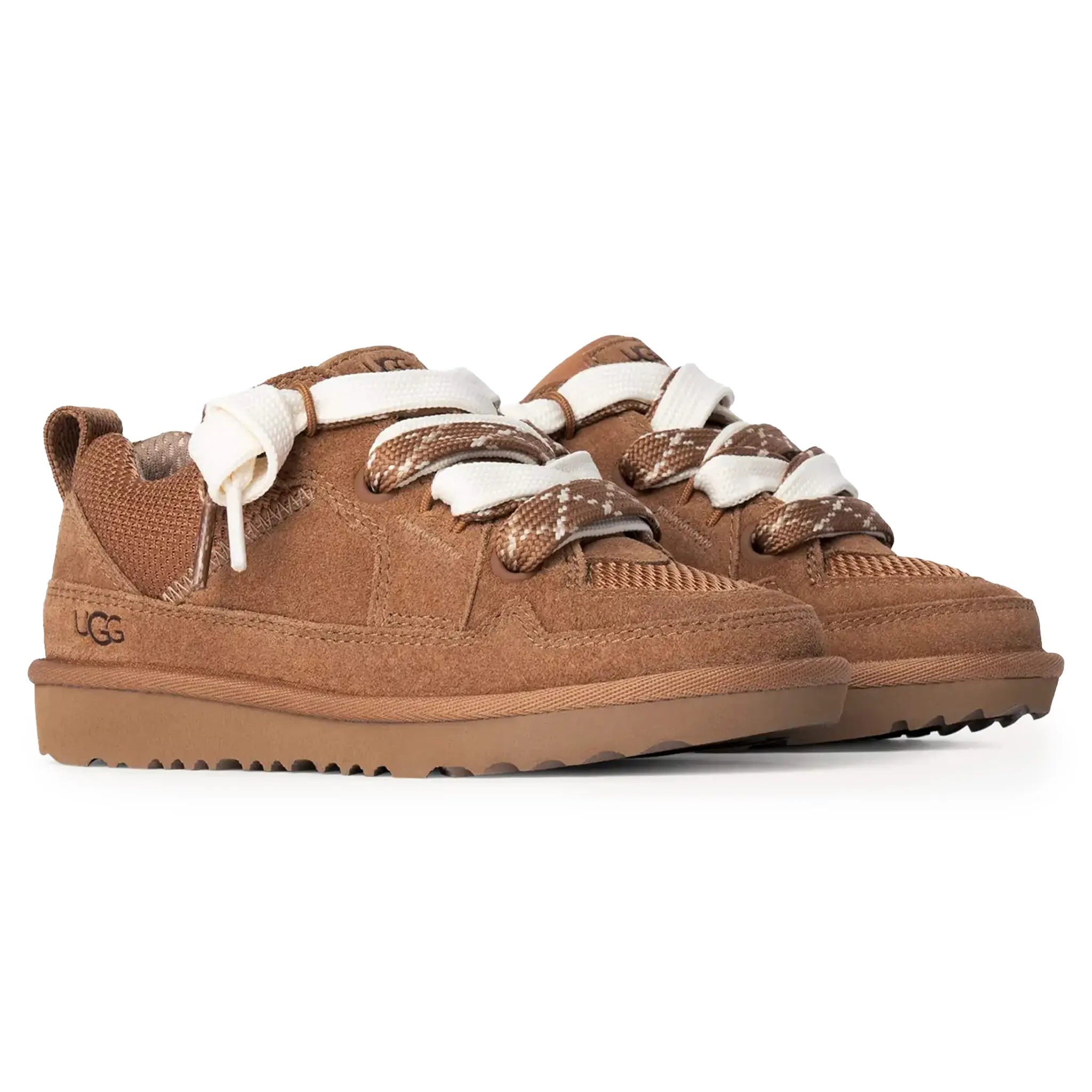 UGG Lo Lowmel Kids Brown Trainers - view 2