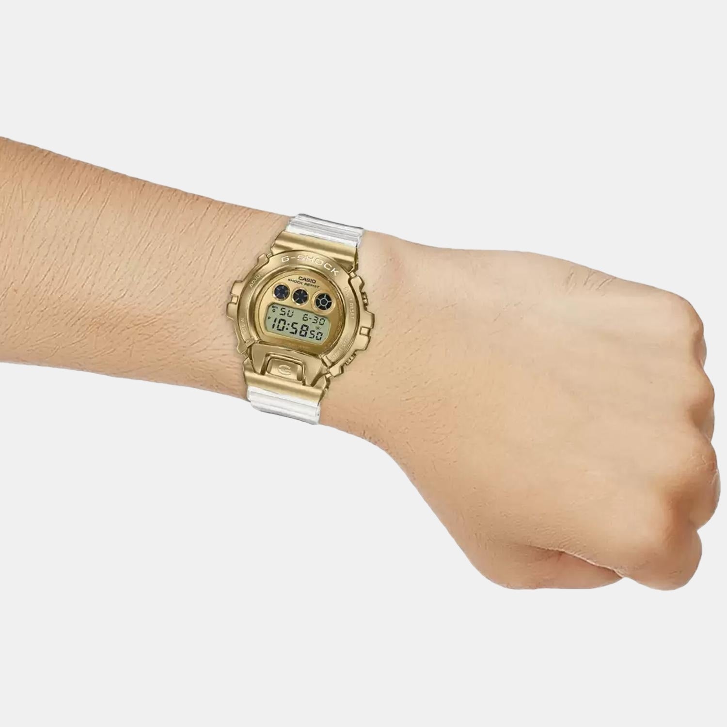 Casio G-Shock Men Quartz Gold Dial Analog-Digital Resin Watch G1145 - view 7