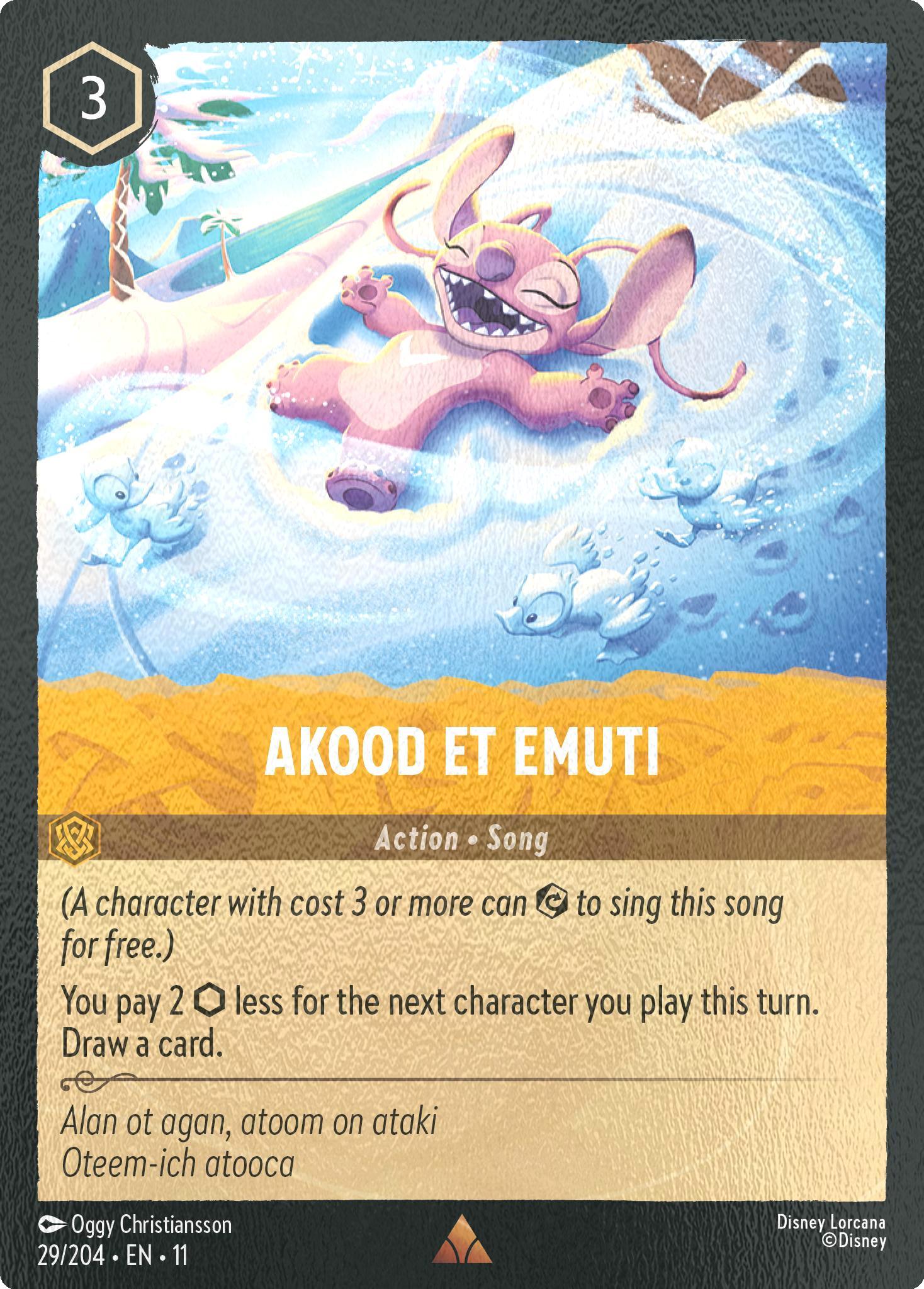 Lorcana Akood Et Emuti - 29/204 [Winterspell] [Cold Foil]