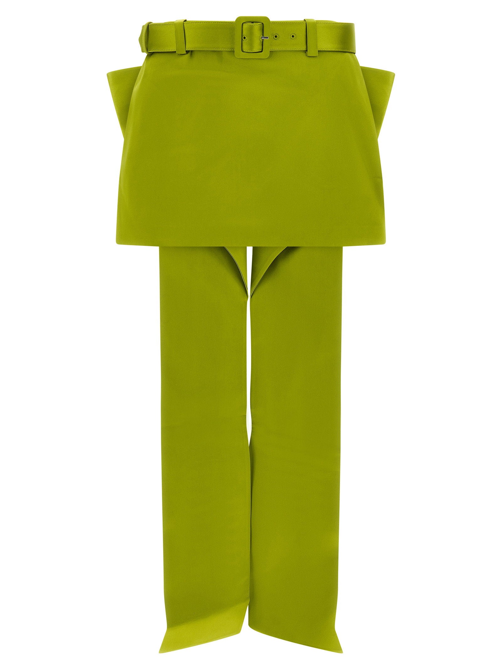 Self-Portrait Maxi Bow Skirt – 100% polyester