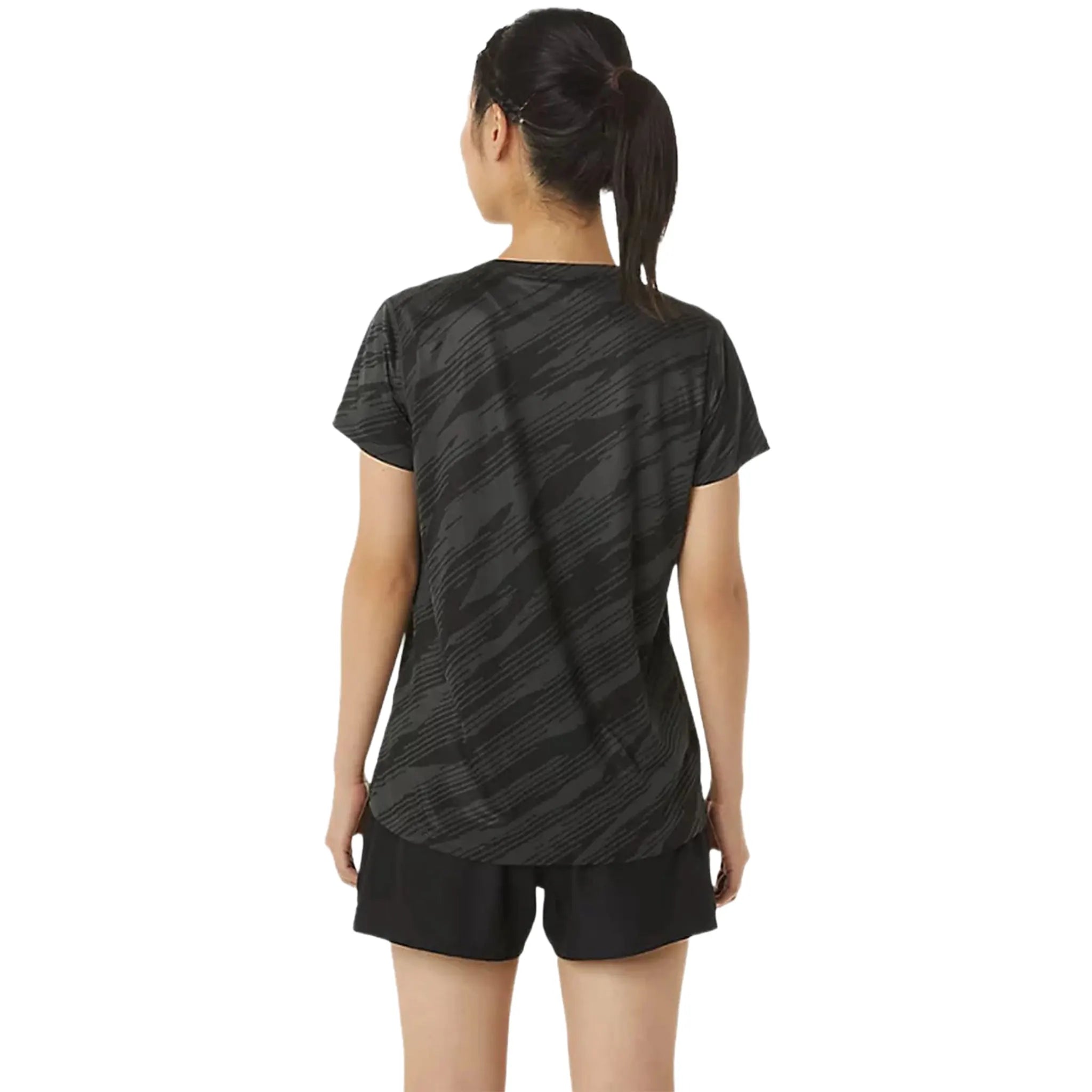 ASICS Core All Over Graphite Grey T Shirt - view 2