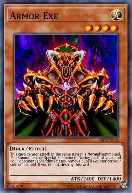 Yu-Gi-Oh! Armor Exe - MFC-075 - Rare - Unlimited