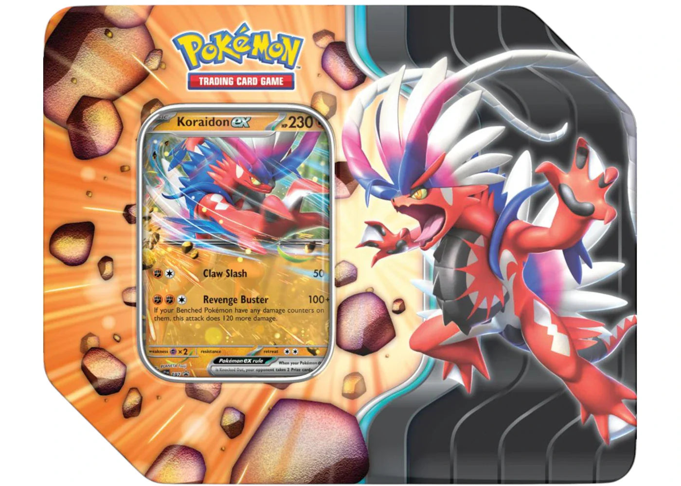 Scarlet violet journey – 2025 Pokémon Scarlet & Violet Journey Together Koraidon EX Slashing Legends Tin