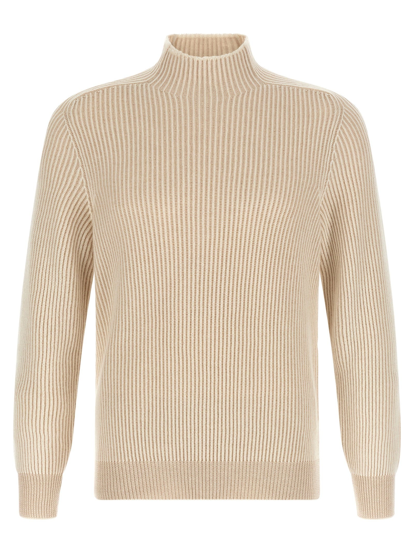 Brunello Cucinelli English Ribbed Sweater – 100% cashmere