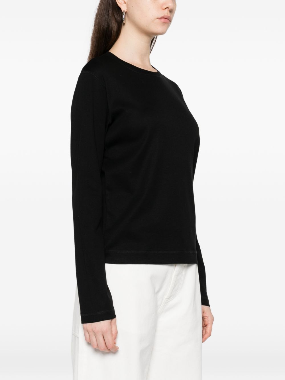 Herskind Cotton crewneck sweater – 100% Organic Cotton - view 2