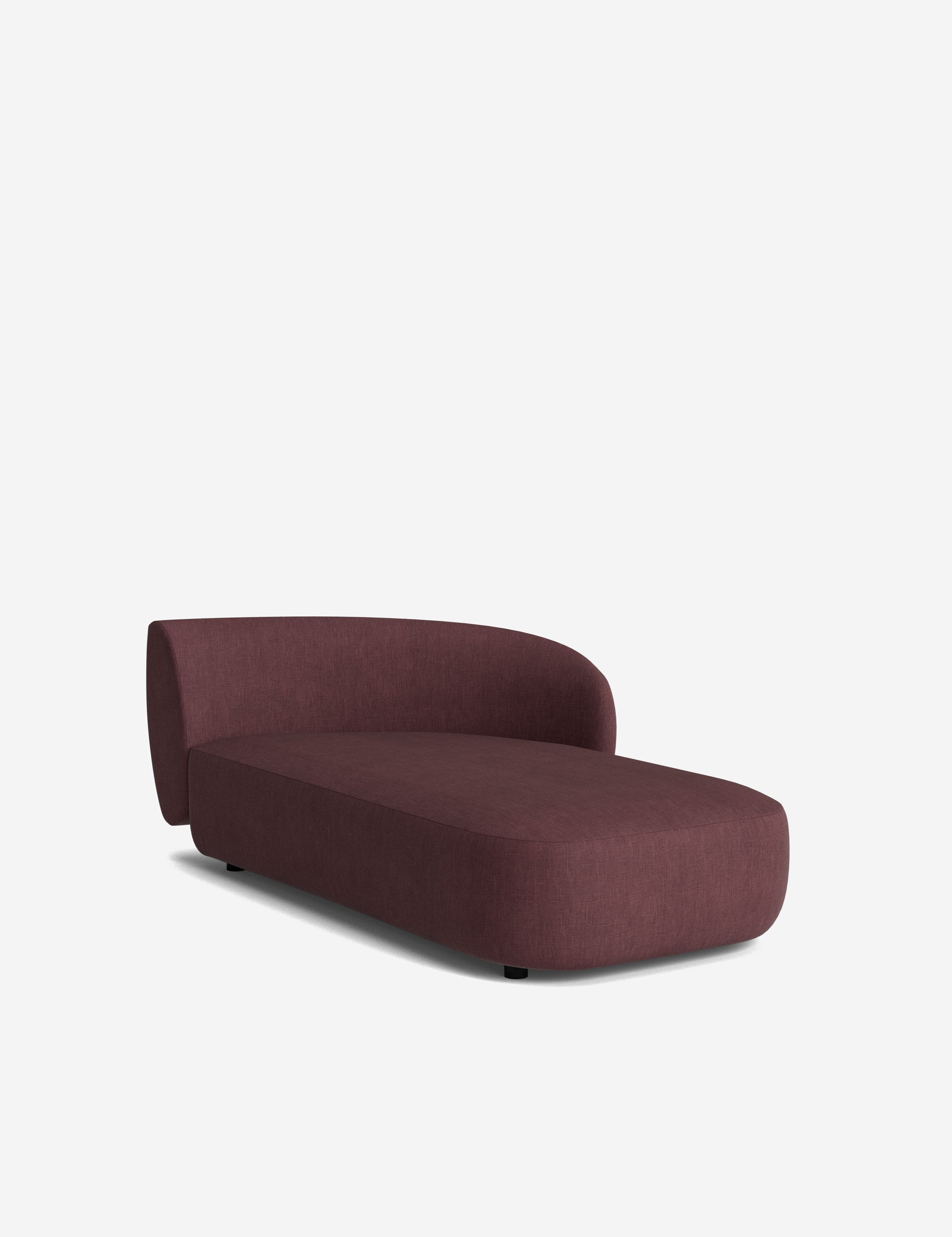 Lulu and Georgia Claret Modular Right Chaise - view 196