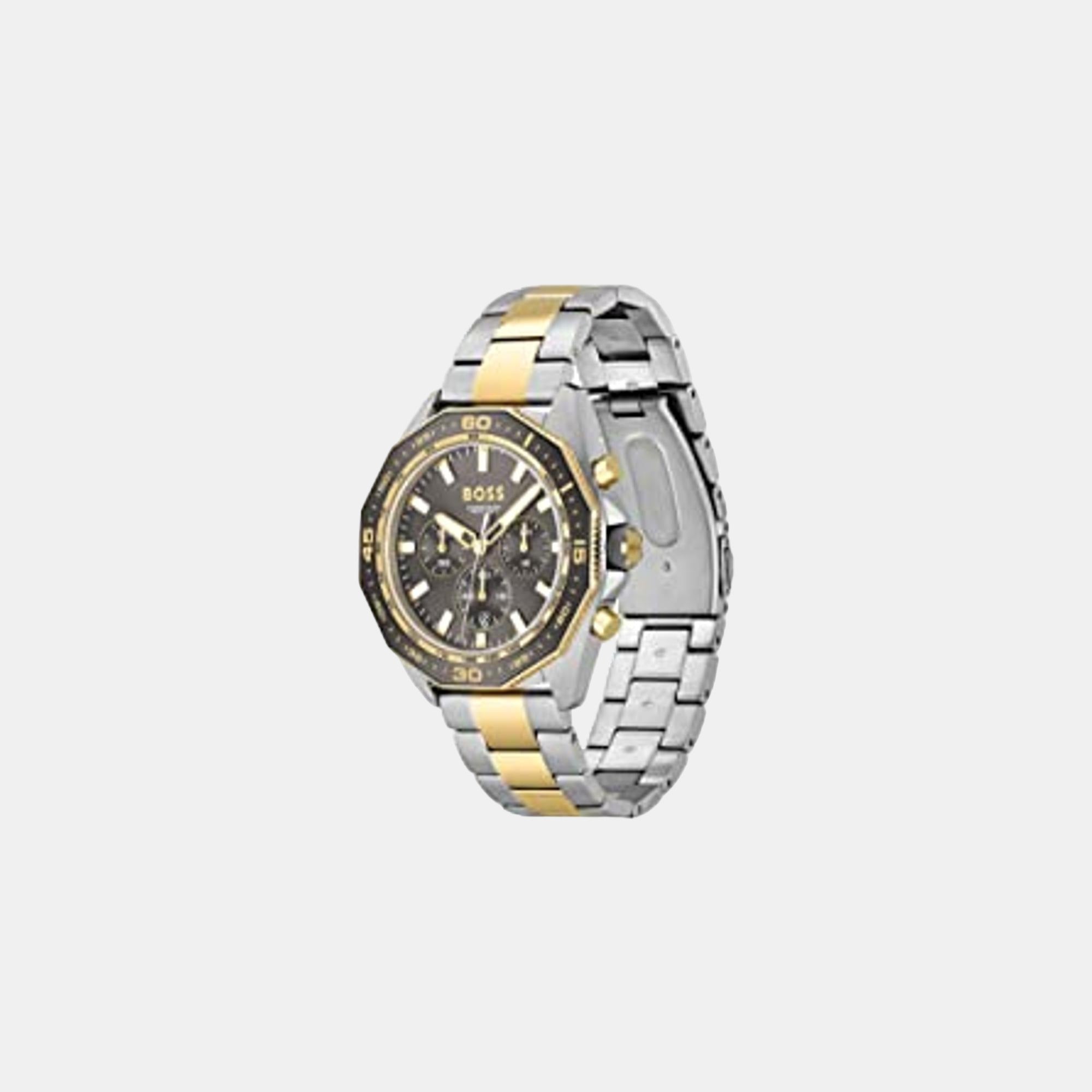 Boss Energy Men Quartz Black Dial Chronograph Stainless Steel Watch 1513974 - view 2