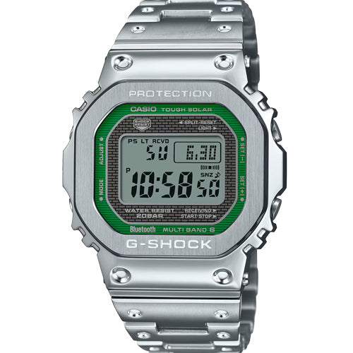 Casio G-Shock FULL METAL 5000 Series Green Dial Men 43.2mm G1628 GMW-B5000D-3