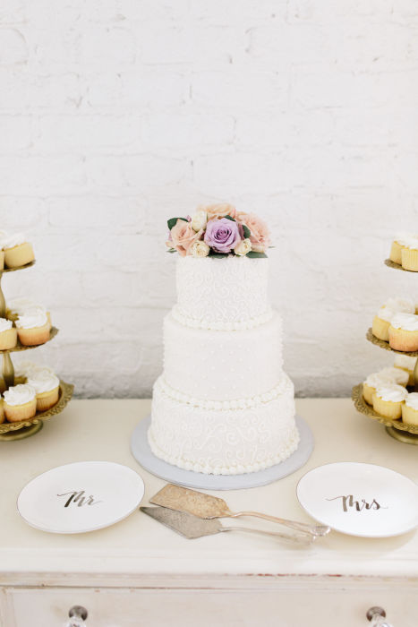 fiftyflowers.com Blush, Lavender and Gold Military Wedding - view 4