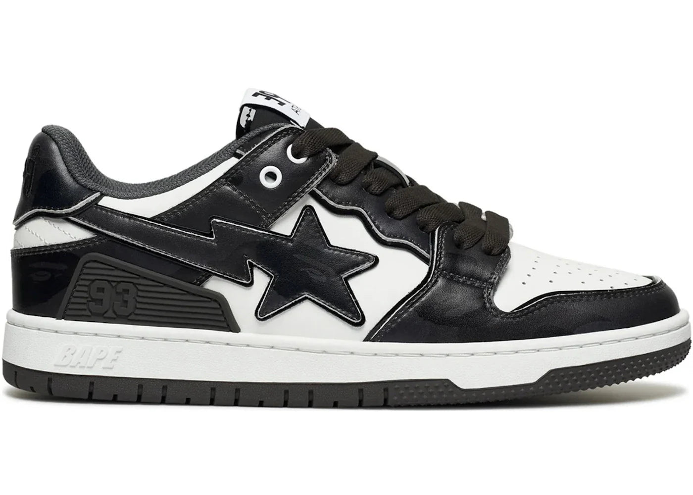 Sk8 sta 1 – A Bathing Ape Bape SK8 Sta #1 M2 Black Camo