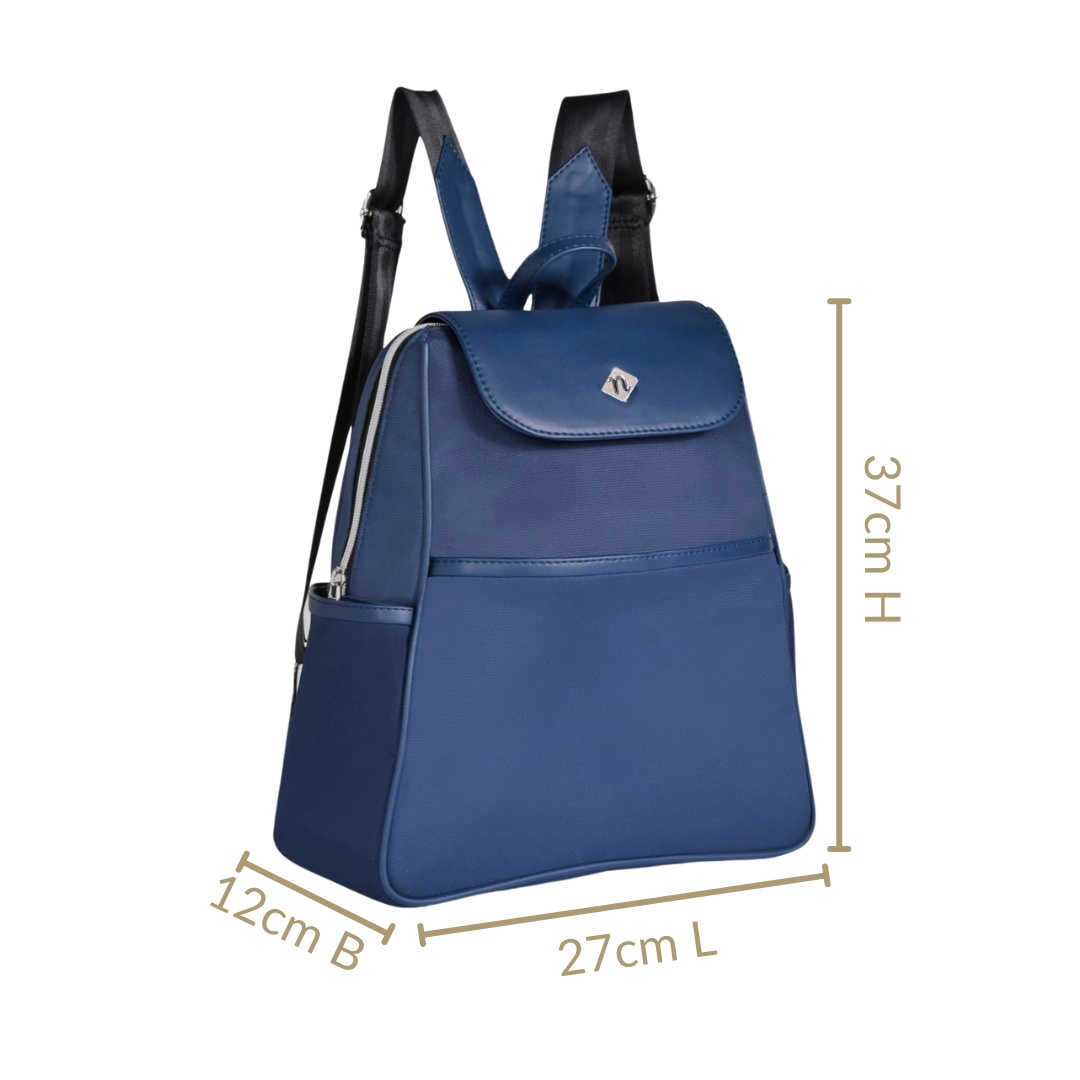 Nestasia Kaizen Small Travel Backpack Navy Blue - view 4