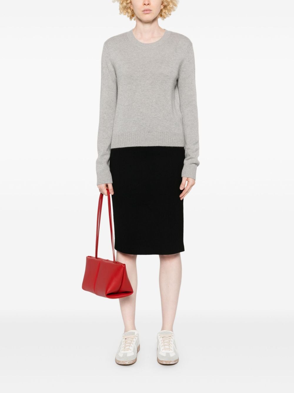 LISA YANG Sweaters GREY – Cashmere 100 % - view 4