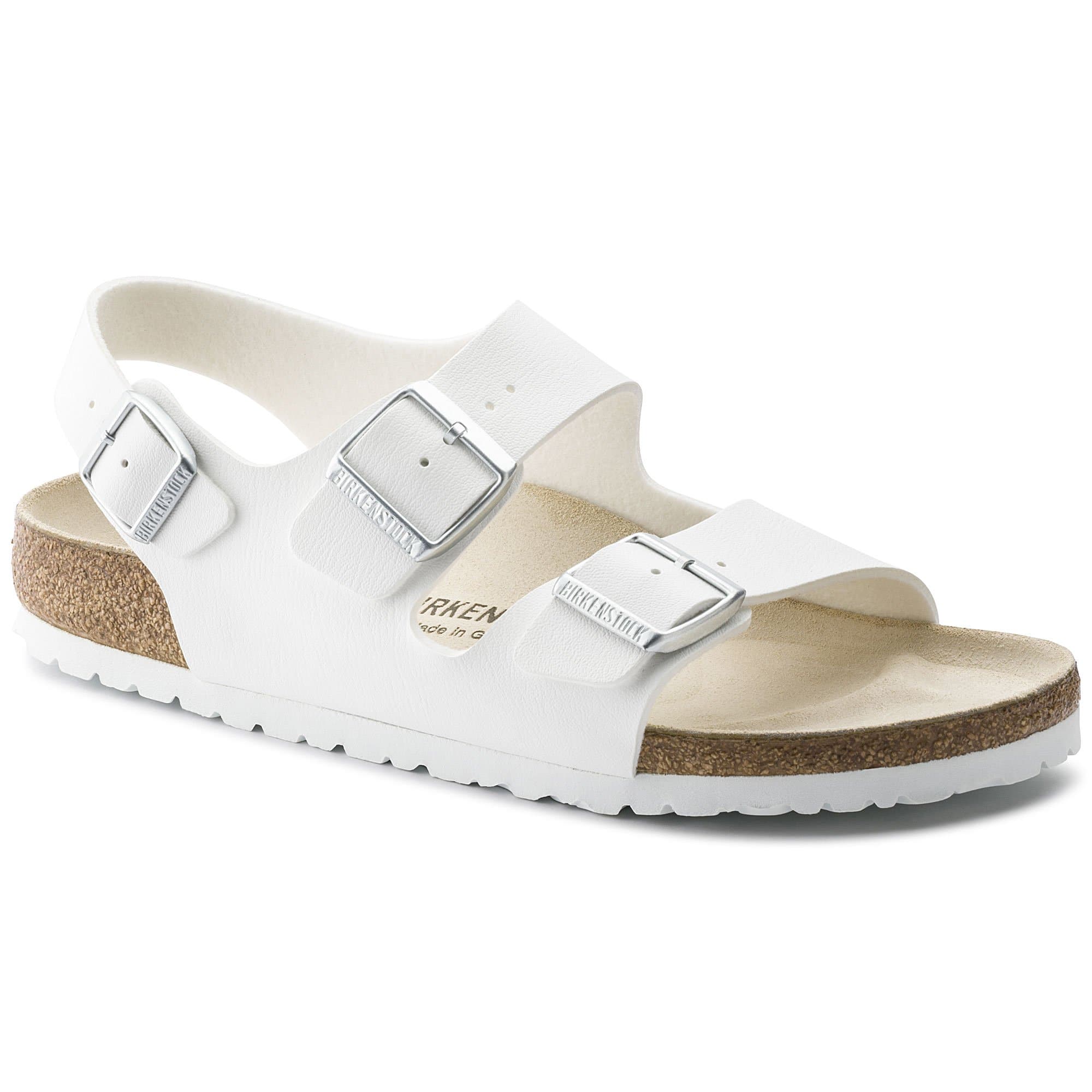 Birkenstock Milano Birko-Flor – White White - view 9