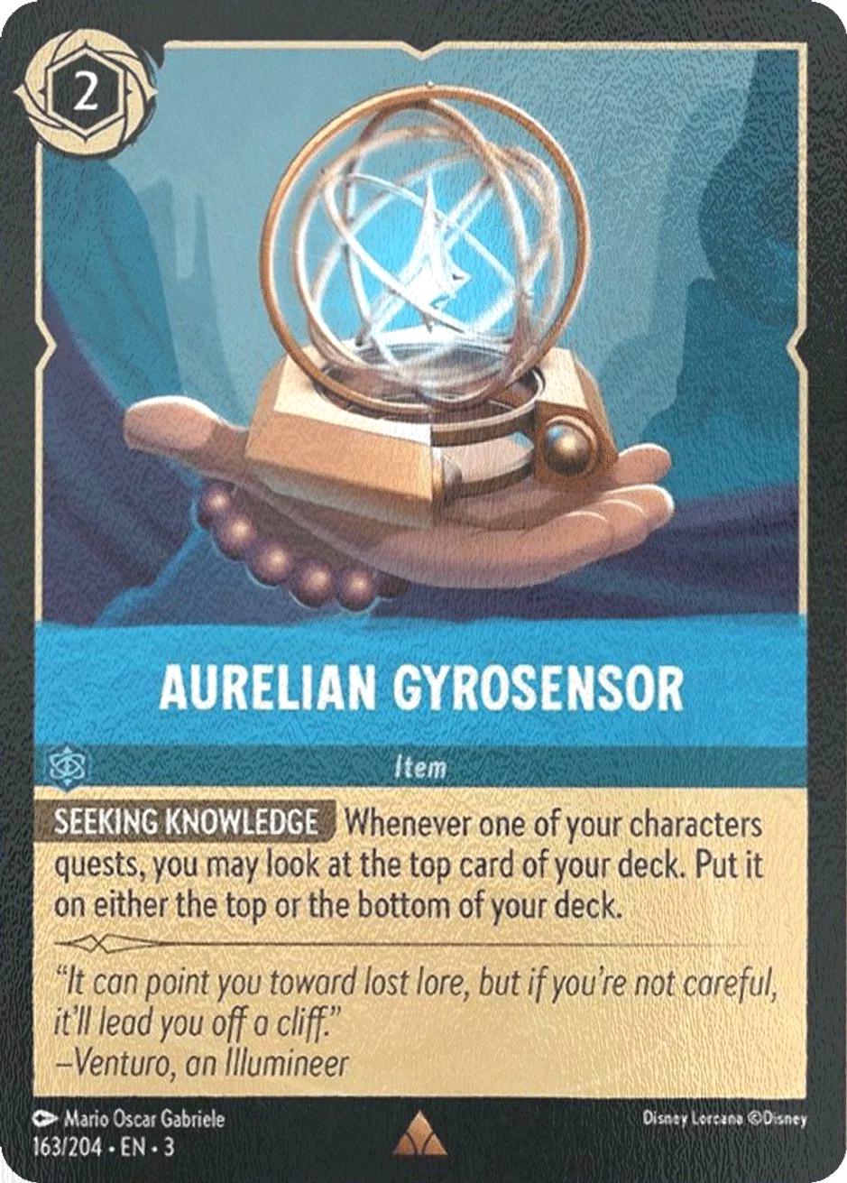 Lorcana Aurelian Gyrosensor - 163/204 [Into the Inklands] [Cold Foil]