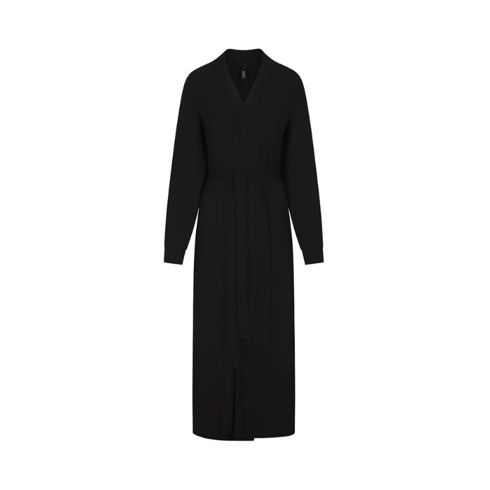 HYPE ELIXIR Skims Soft Lounge Long Robe Onyx