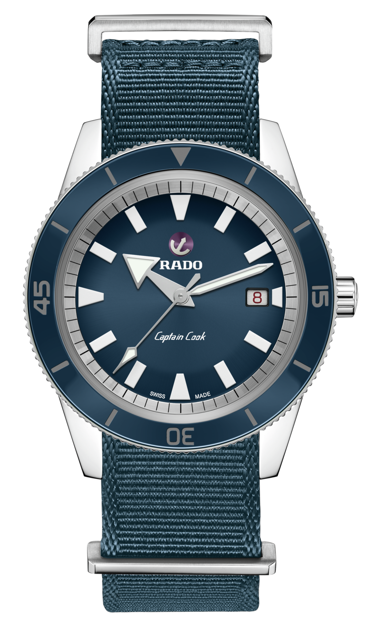 Rado Captain Cook Blue Dial Men 42mm - view 2