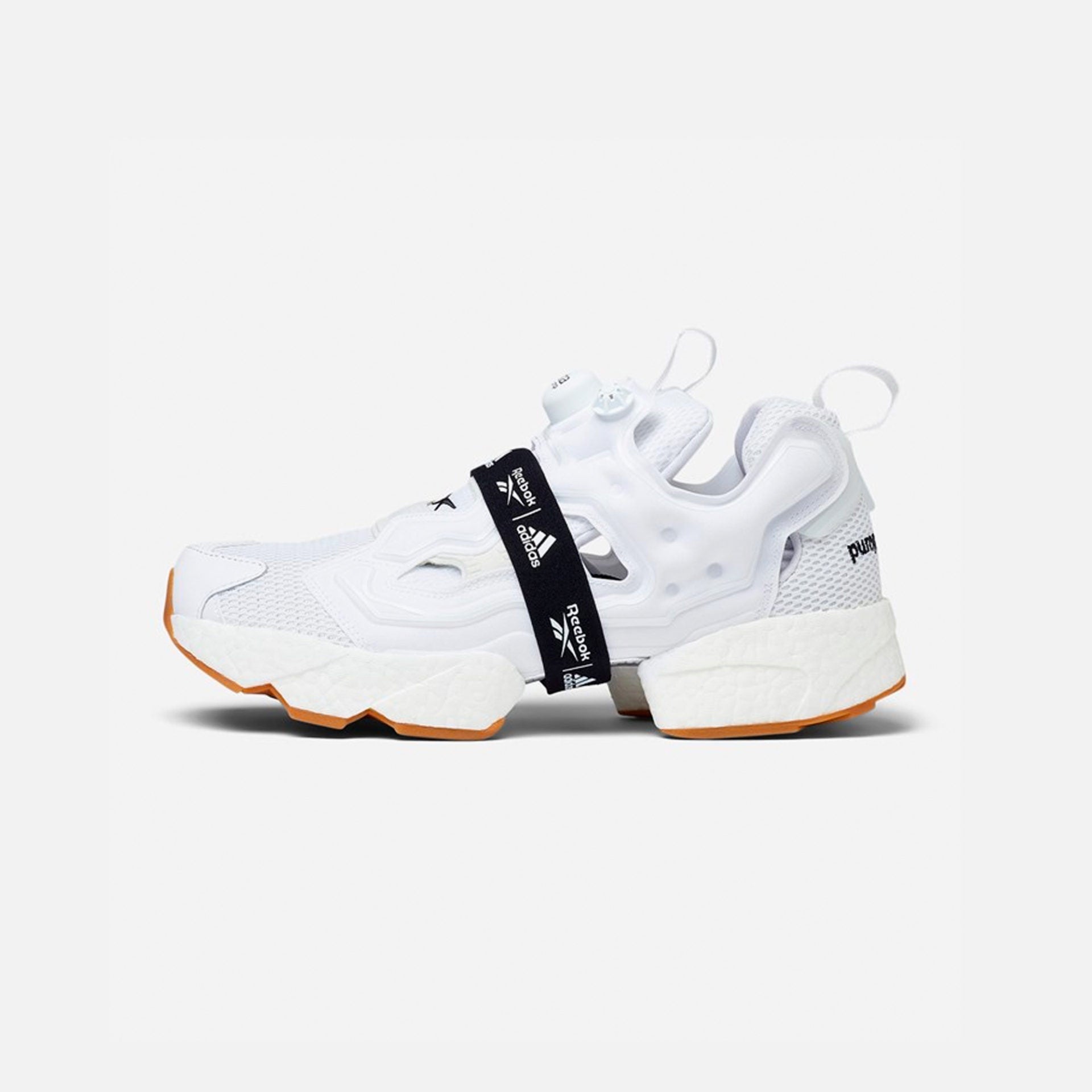 Reebok | INSTAPUMP BOOST FURY WHITE / RUBBER GUM - view 4