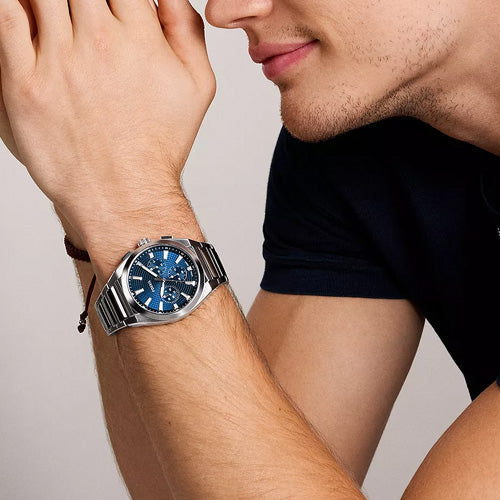 Fossil Everett Blue Dial Men 44mm FS6104 - view 2