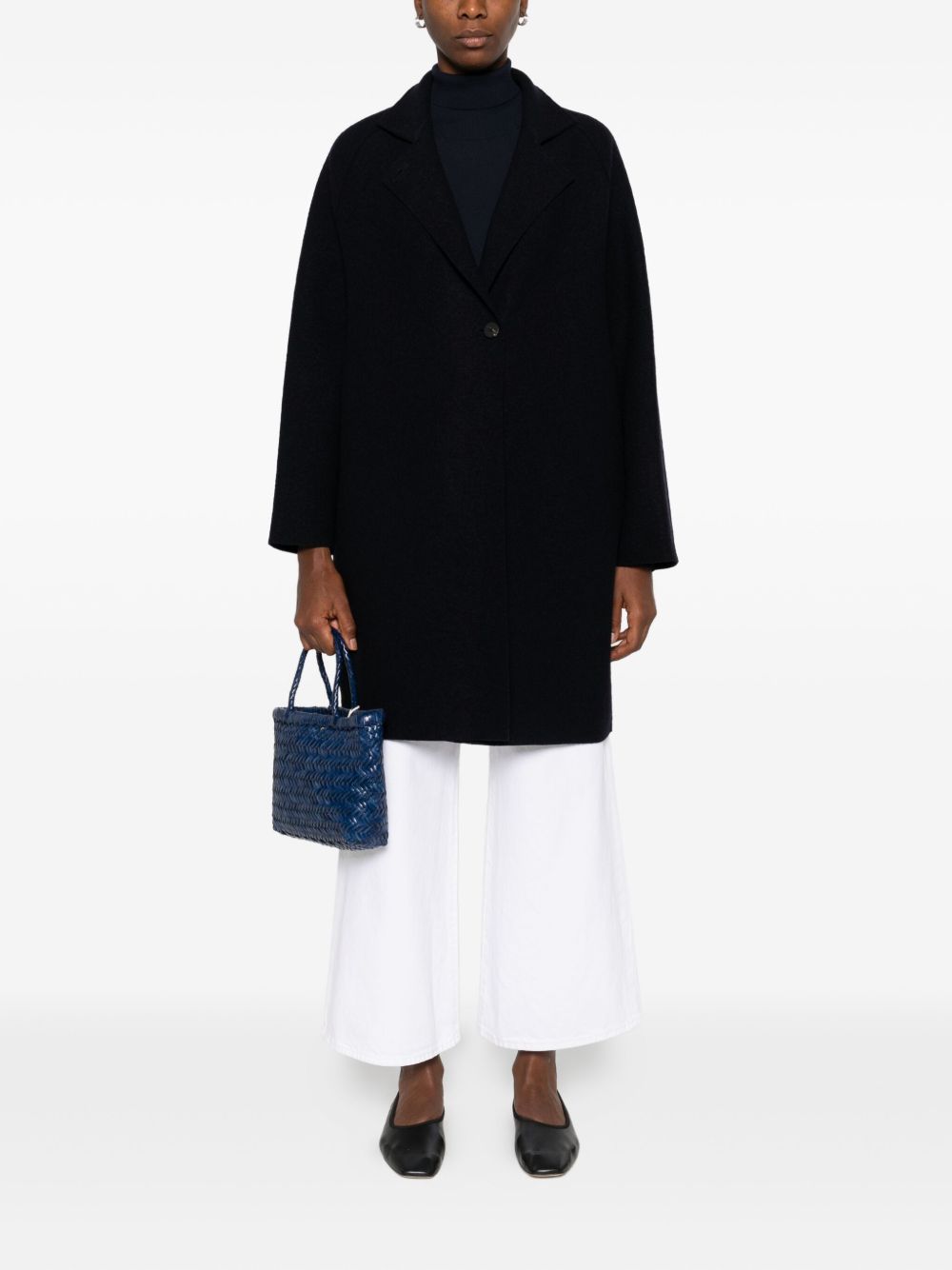 Harris Wharf London Coat – Virgin Wool 100% - view 4