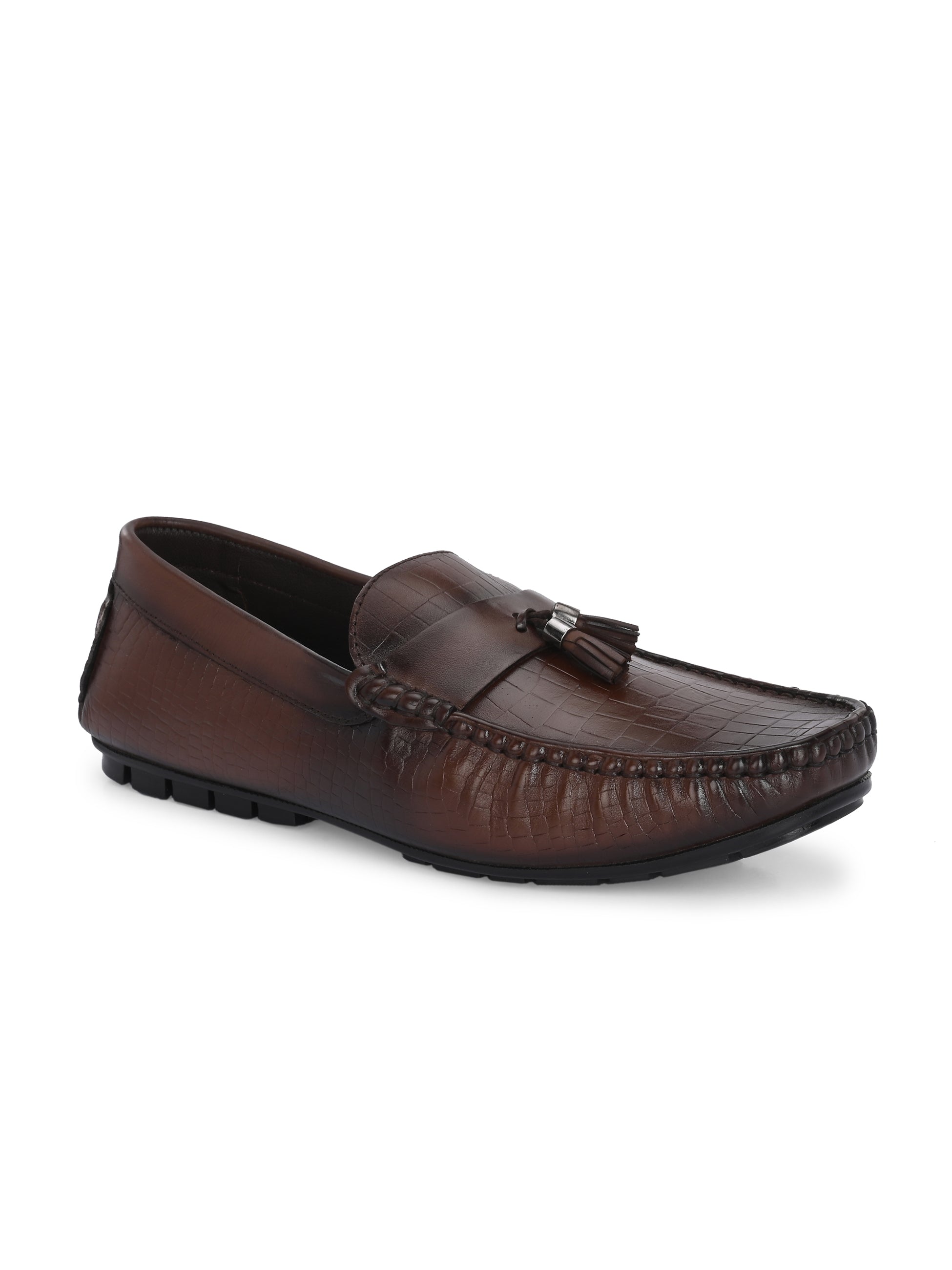 egoss-shoes Egoss Tassel Formal Leather Loafers Shoes For Men - view 2