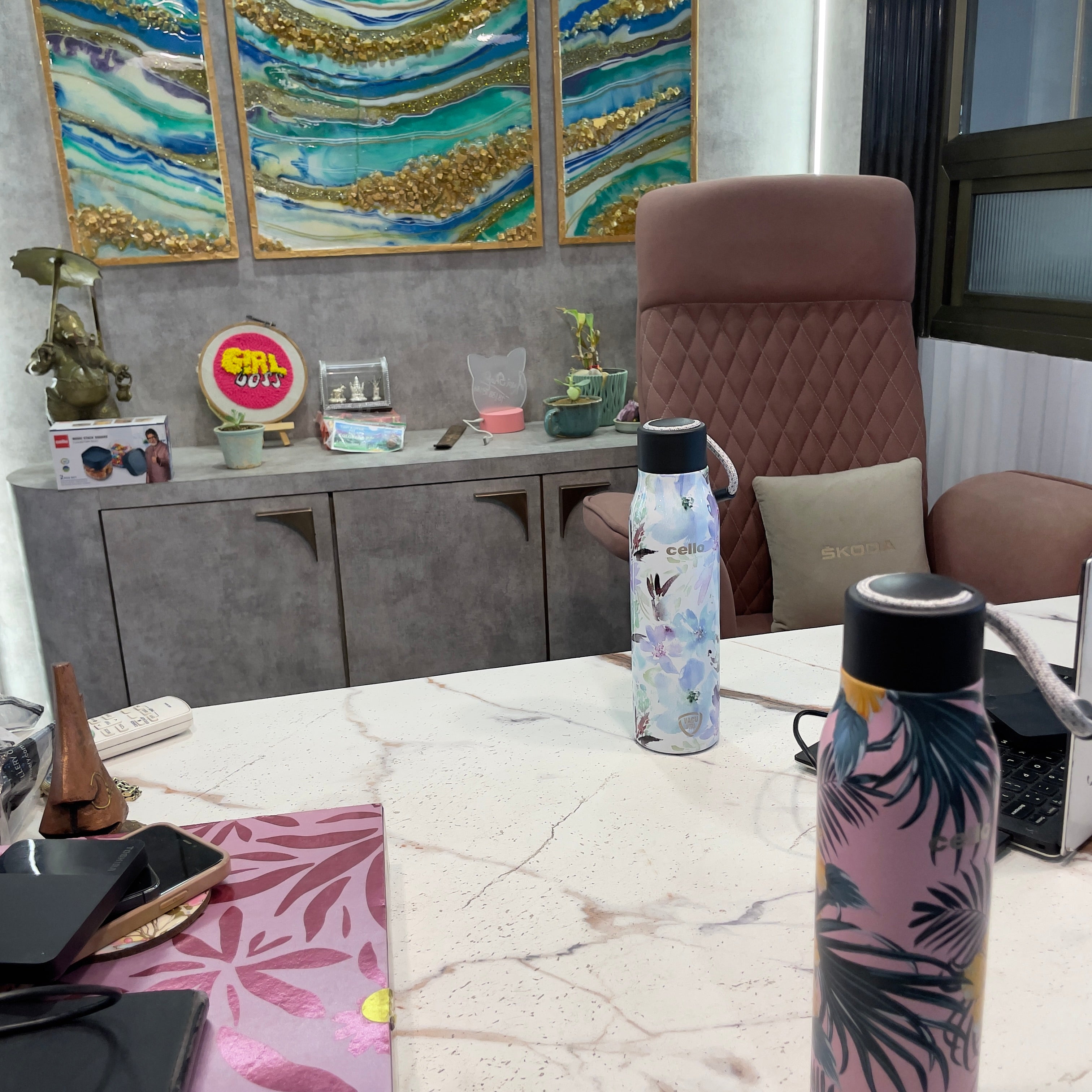Cello Deezee Flora 750 ML Stainless Steel Water Bottle | 1 Pc - view 7