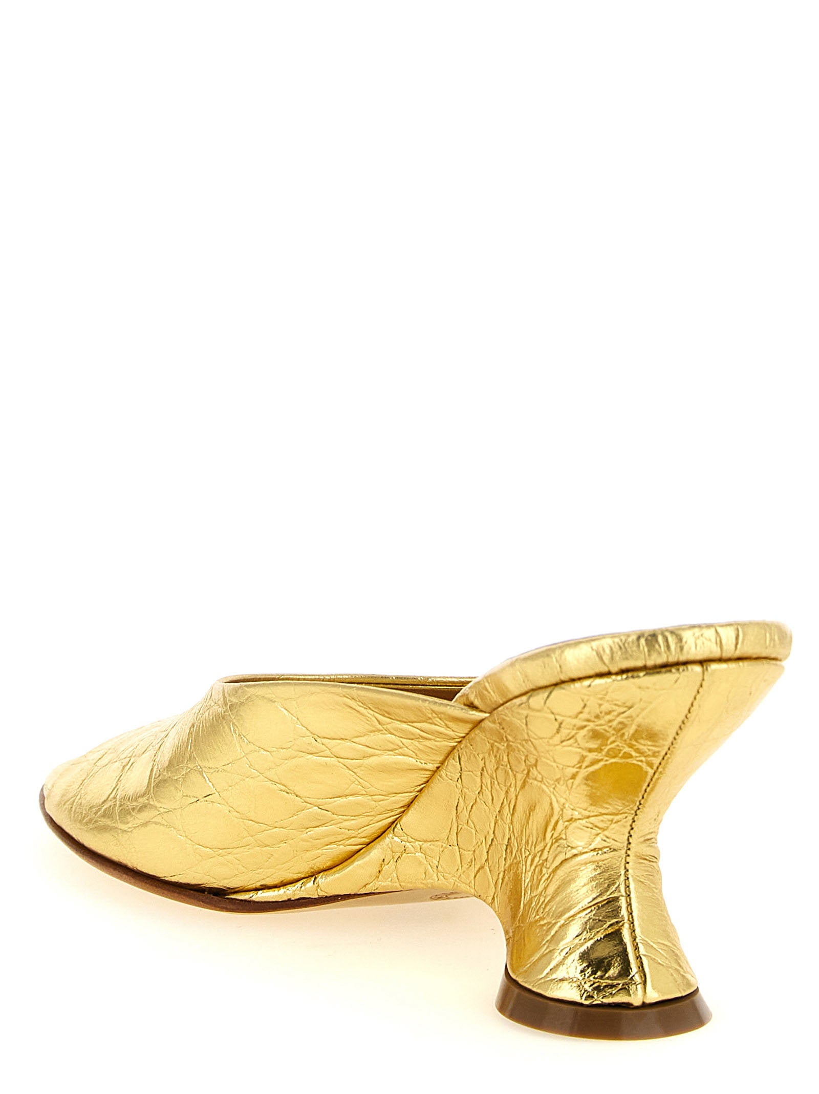 Dries Van Noten Curved Wedge Mules - view 3