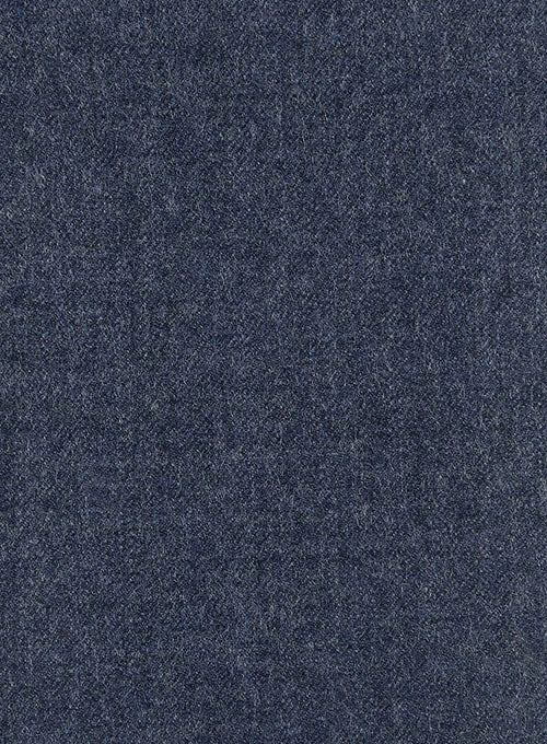 StudioSuits Italian Wool Cashmere Empire Blue Pants - view 2
