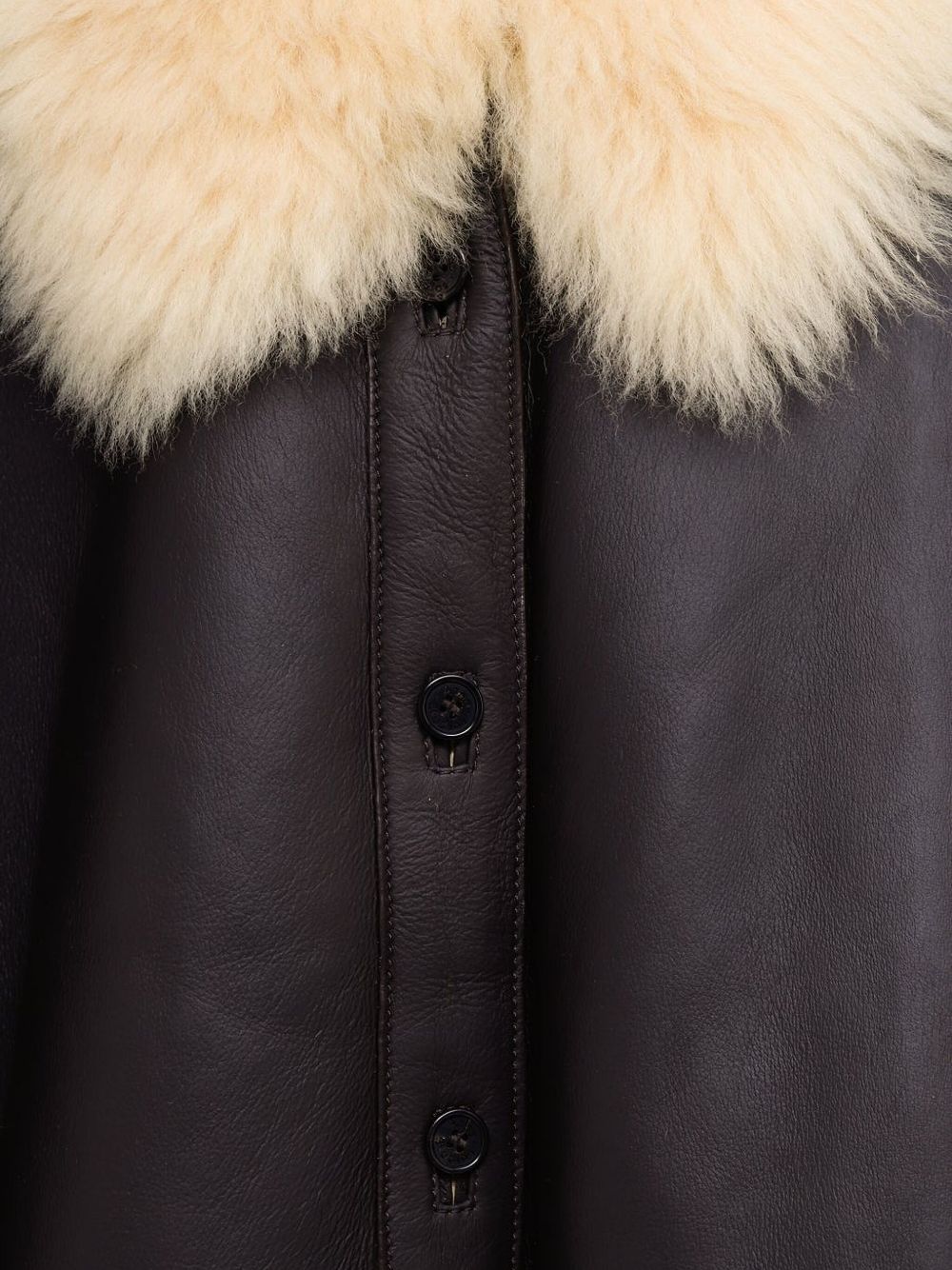 Acne Studios Leather shearling jacket – LAMB LEATHER 100% - view 2