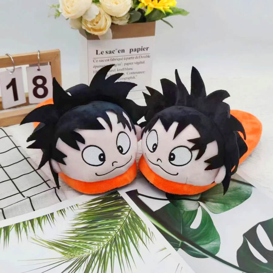 Big Daddy Gokku Plush Slippers - view 2