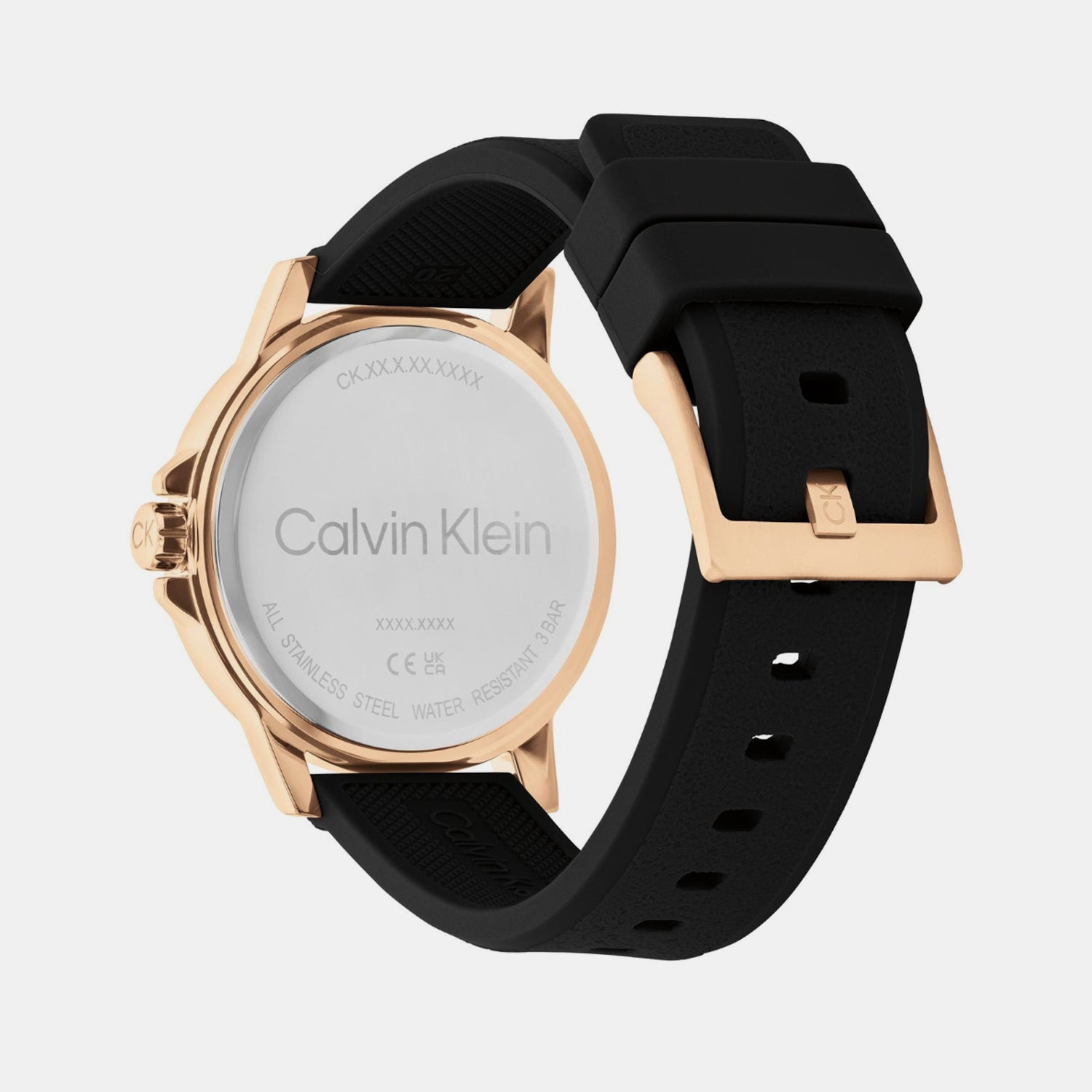 Calvin Klein Ck Reset Men Quartz Dark Grey Dial Analog Silicone Watch 25200481 - view 3