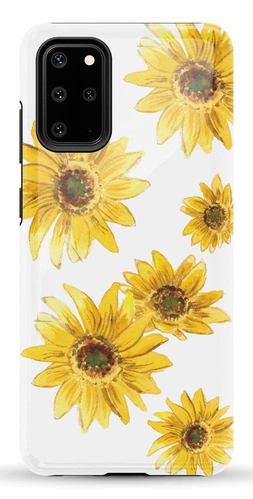 Casetry Golden Garden | Yellow Sunflower Floral Samsung Case - view 38