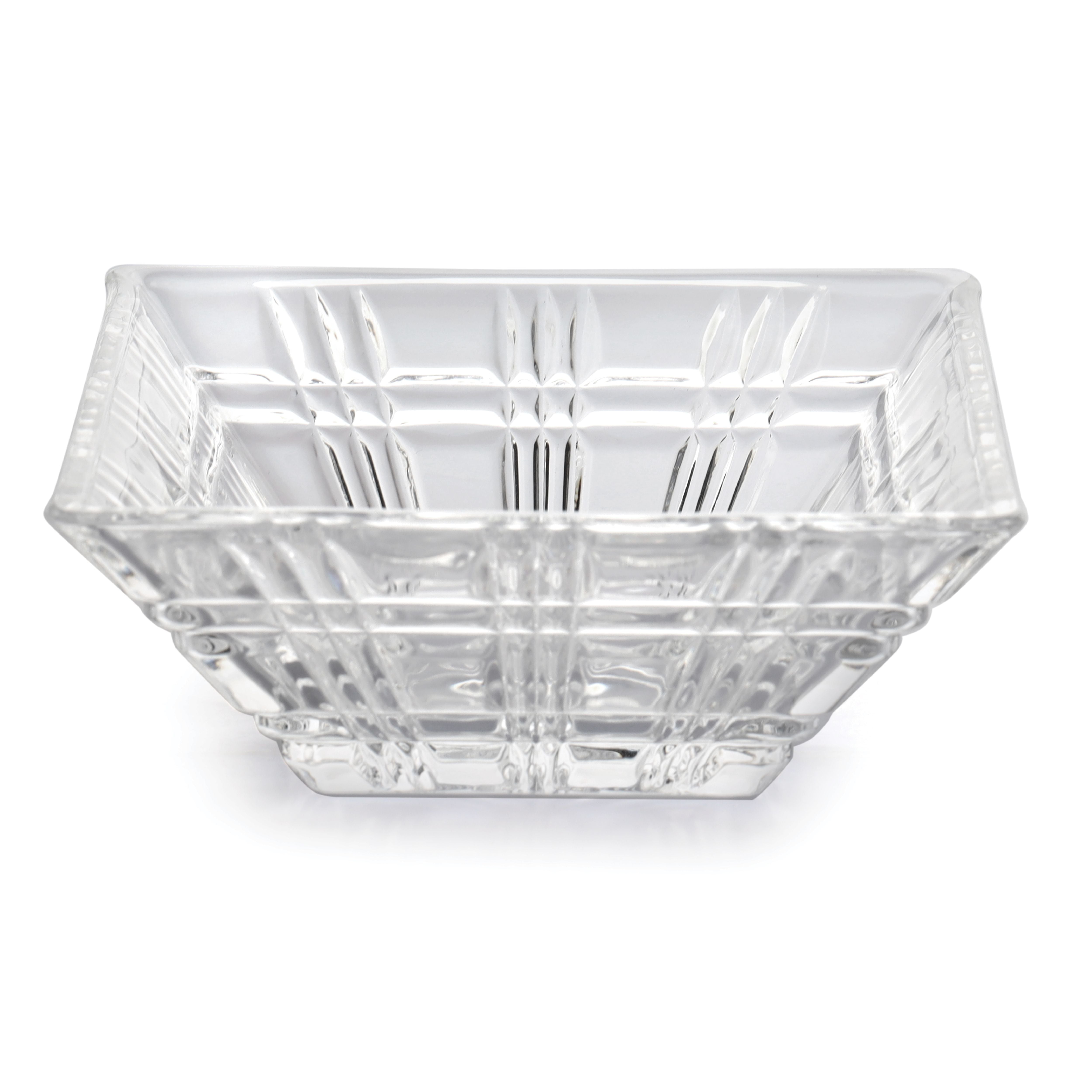 Cello Fortune Serving Glass Bowl Gift Set, 4 Pieces