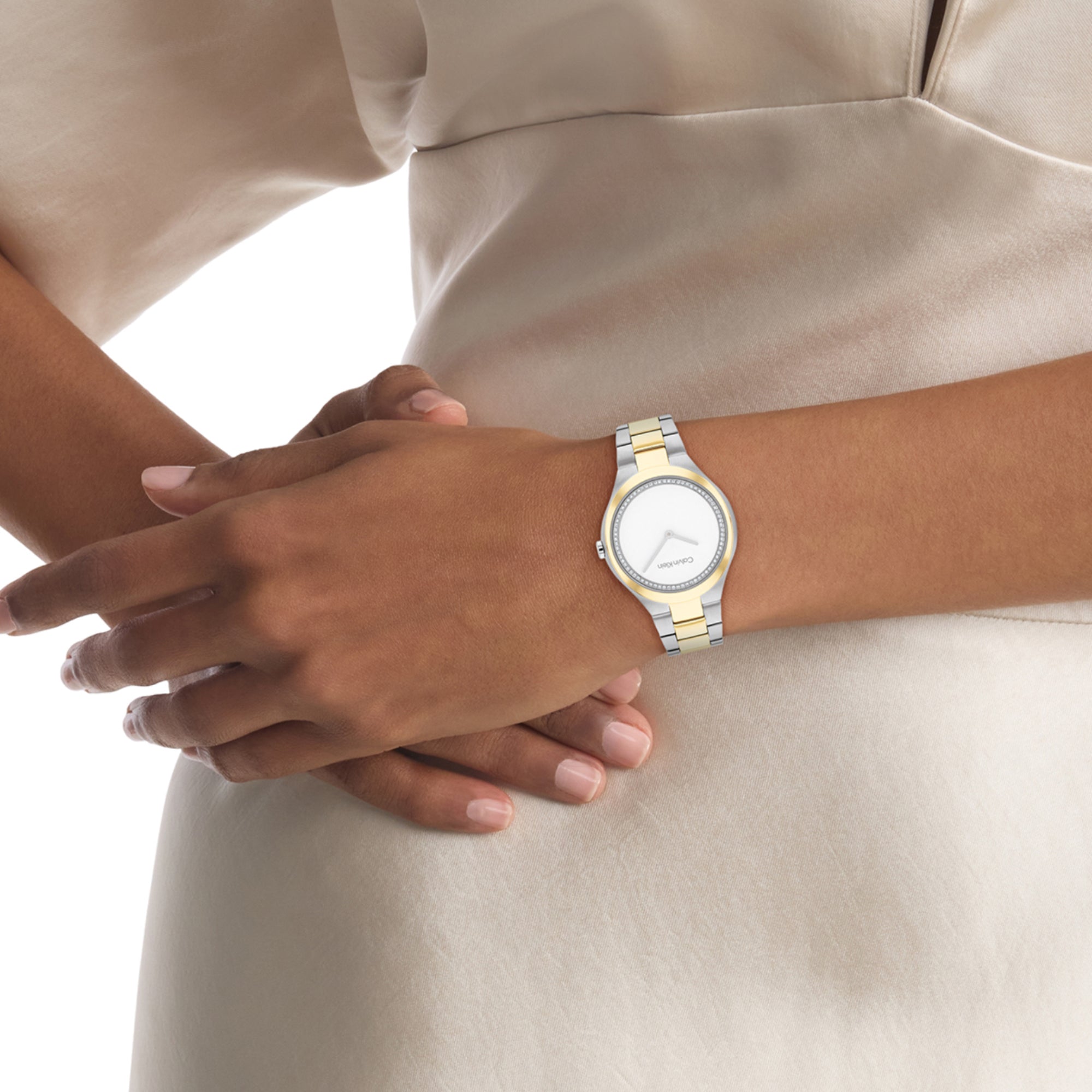 Calvin Klein Admire Women Quartz Gold Dial Analog Stainless Steel Watch 25200366 - view 4