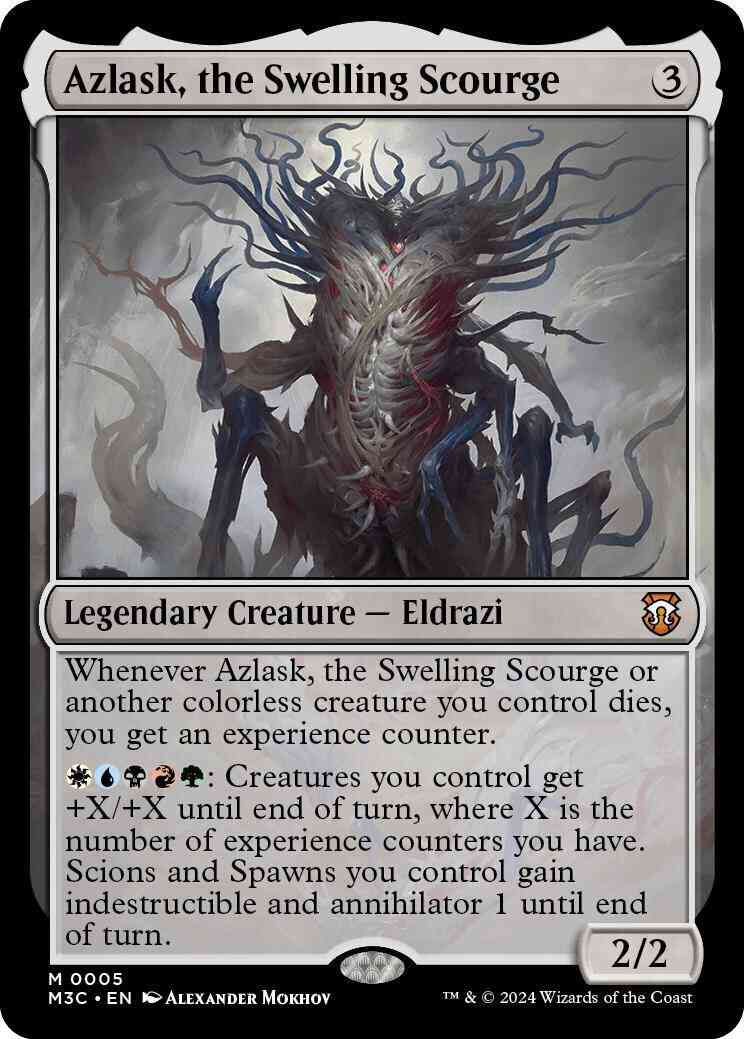 Azlask the swelling – Magic Azlask, the Swelling Scourge [5] [Modern Horizons 3: Commander] [Non-Foil]