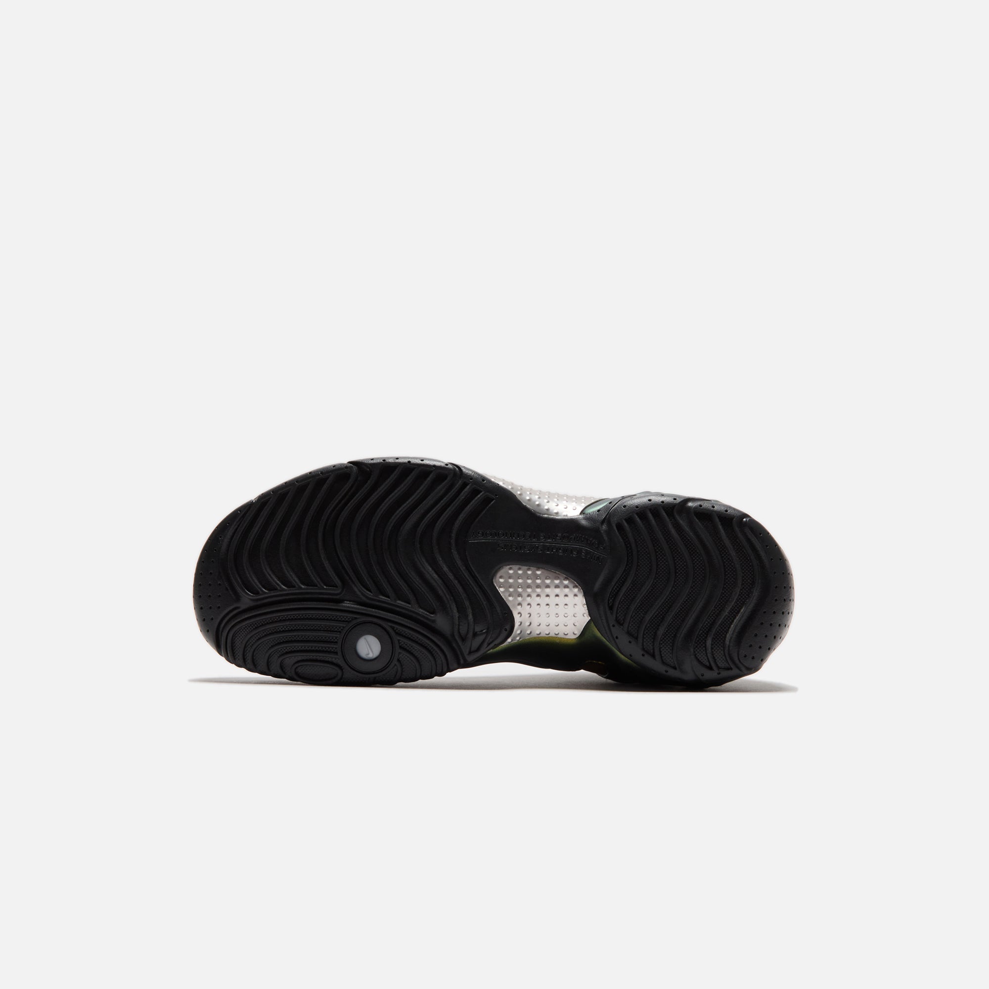 Nike Air Flightposite - Metallic Gold / Black / Metallic Silver / White / Black - view 5