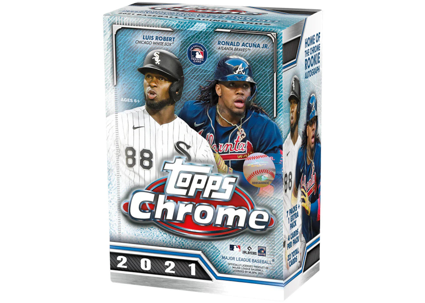 2021 Topps Chrome Baseball Blaster Box