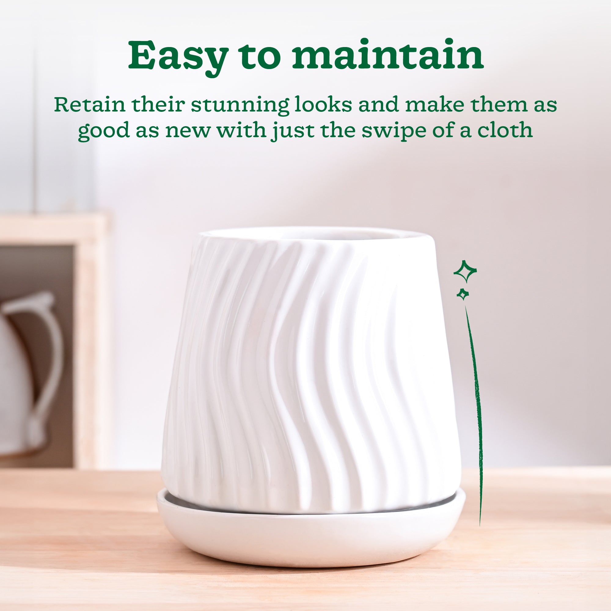 Ugaoo Fallen Angel Ceramic Planter - view 20
