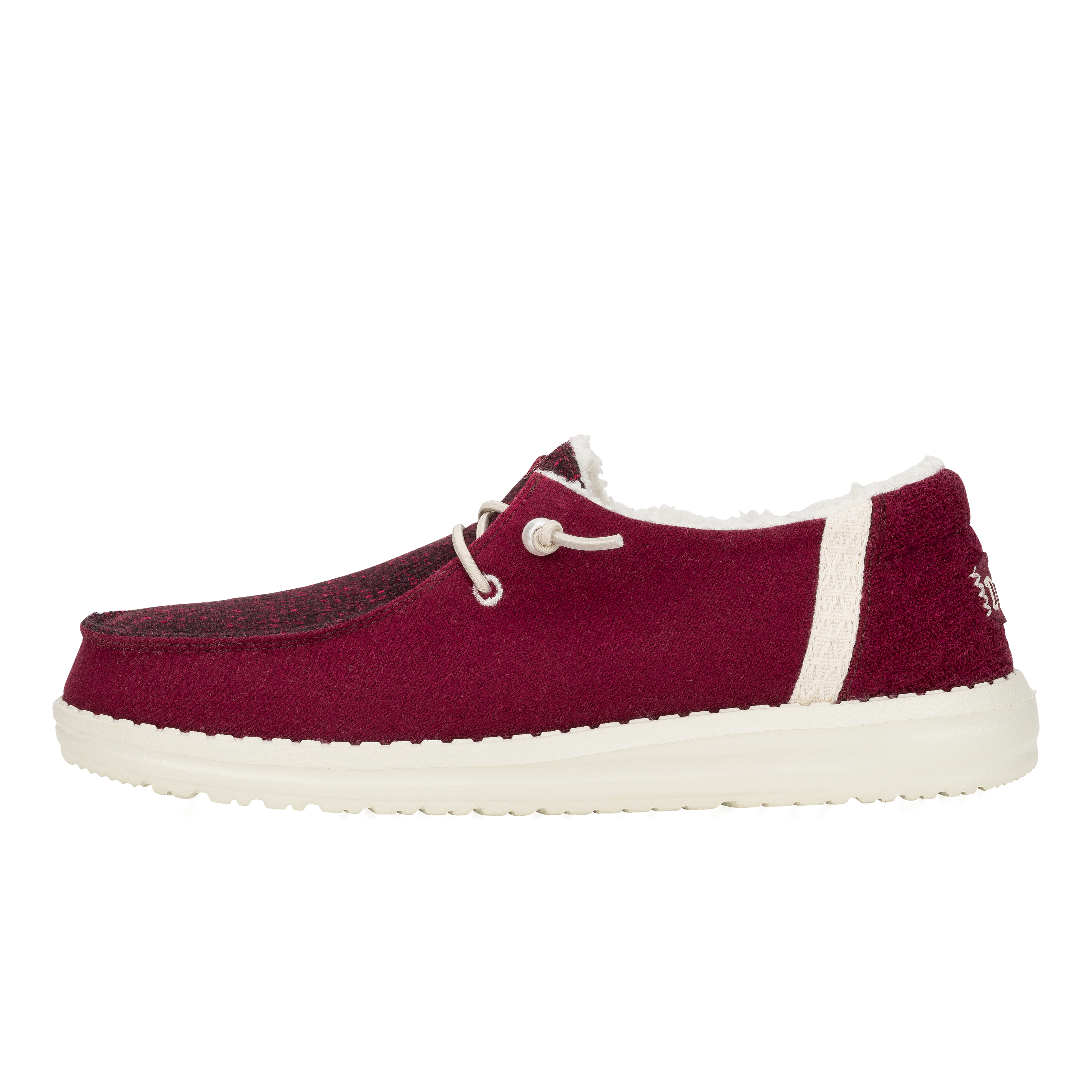 HEYDUDE shoes Wendy Brushed Cozy - Crimson – Women's