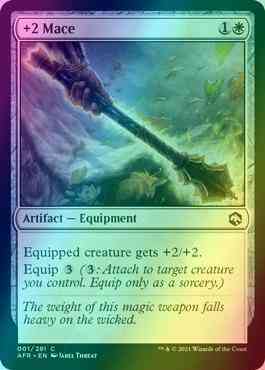 2 mace 1 – Magic "+2 Mace" [1] [Adventures in the Forgotten Realms] [Foil]