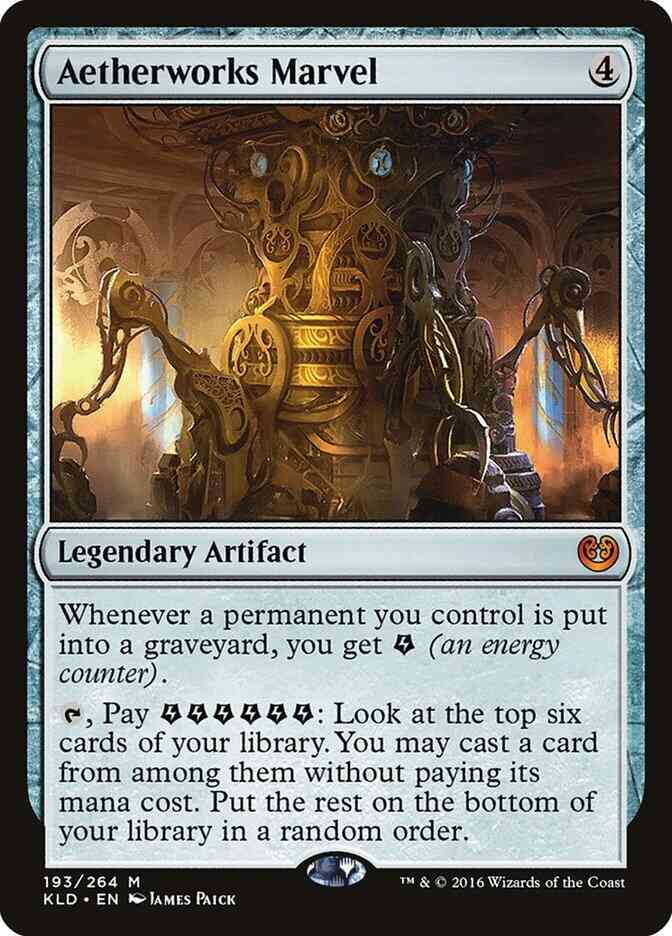 Aetherworks marvel 193 – Magic Aetherworks Marvel [193] [Kaladesh] [Non-Foil]