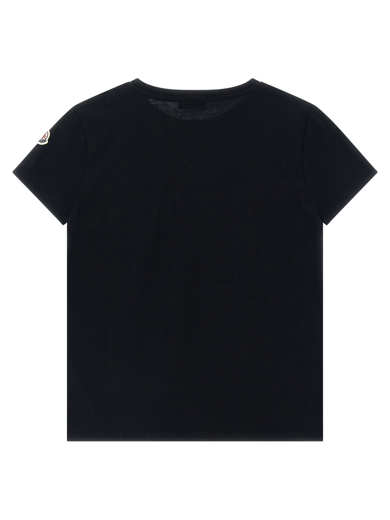 Moncler Enfant Logo Embroidery T-shirt – 100% cotton - view 2