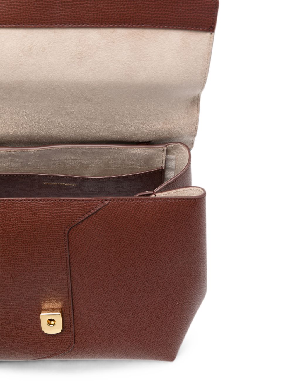 Emporio Armani Leather Foldover Bag – 100% Bovine Leather - view 2